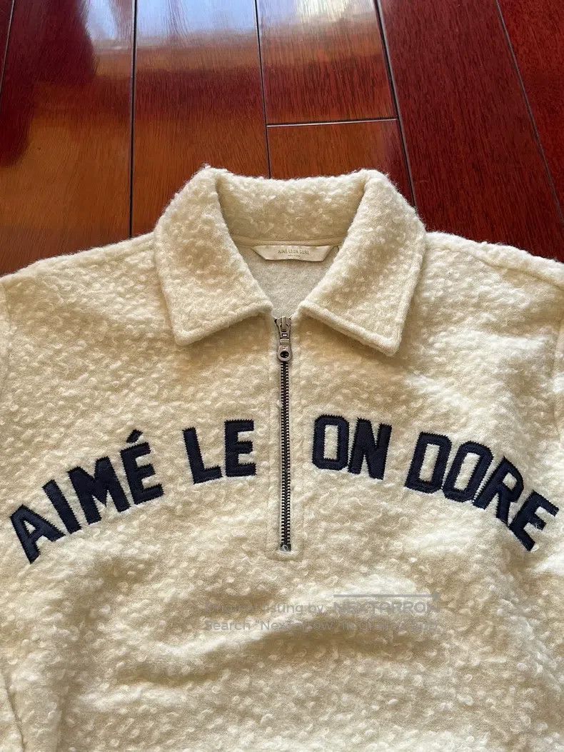 Aime Leon Dore Aime Leon Dore Wool Half-Zip Knit Sweater Size US L / EU 52-54 / 3 - 3 Thumbnail