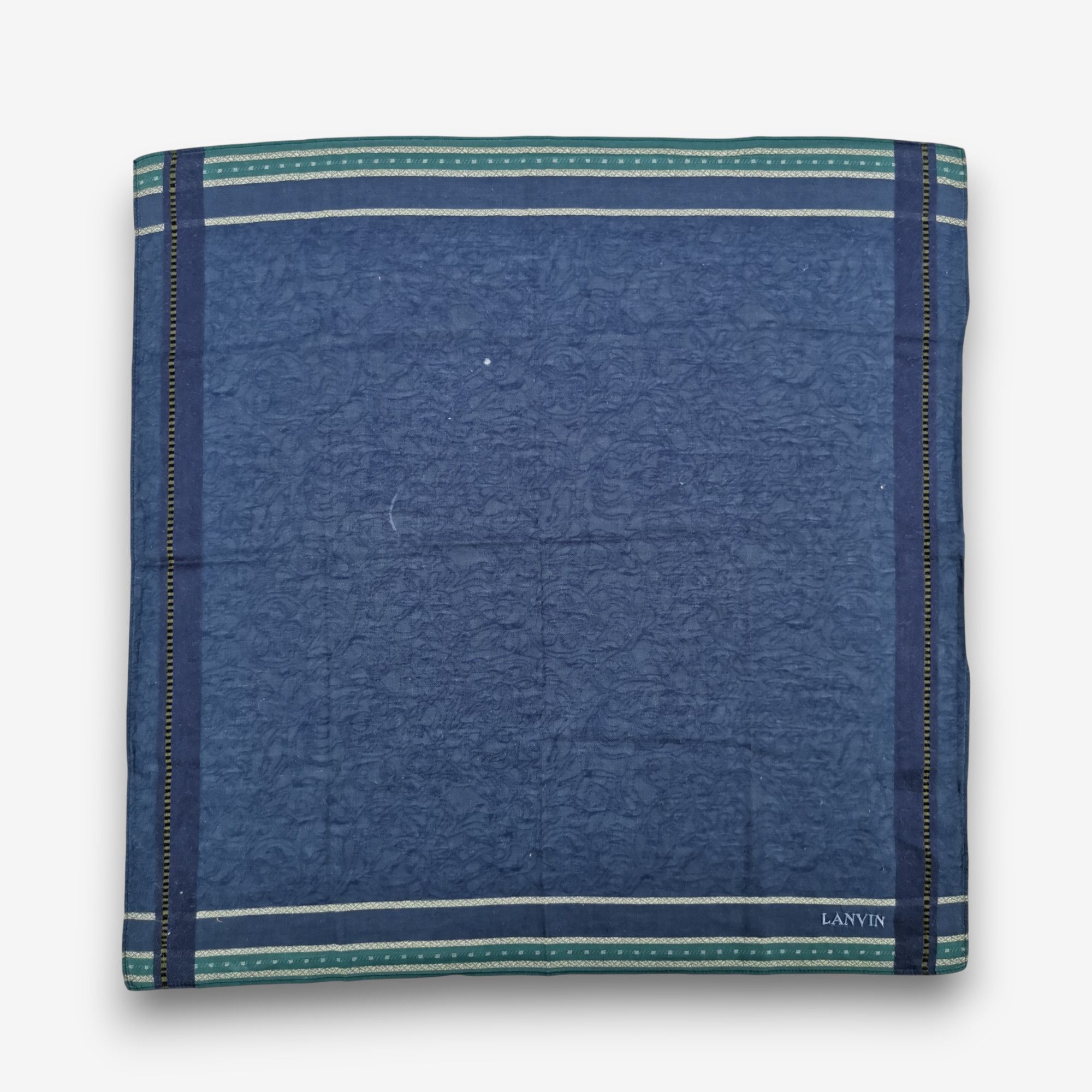 Lanvin Vintage Lanvin Handkerchief Pocket Square Bandana Size ONE SIZE - 2 Thumbnail