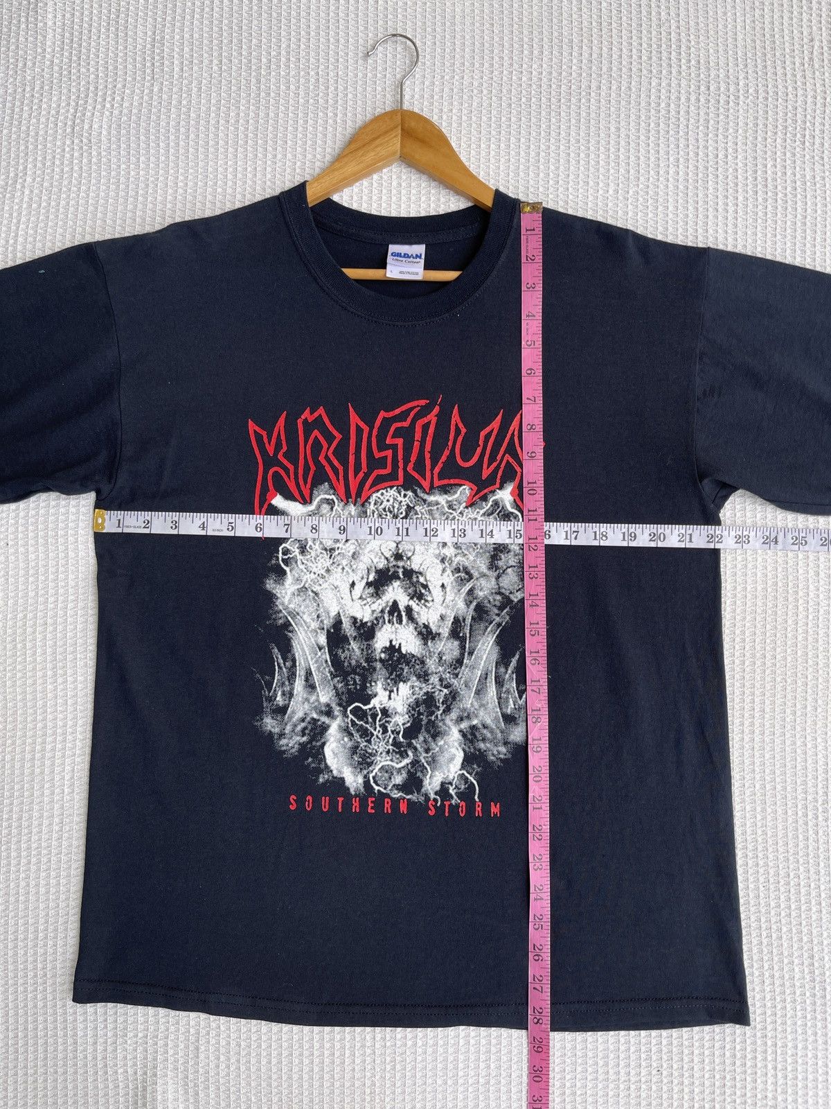 Band Tees Rare🔥Vintage KRISIUN Heavy Metal Band Tee Size US L / EU 52-54 / 3 - 9 Thumbnail
