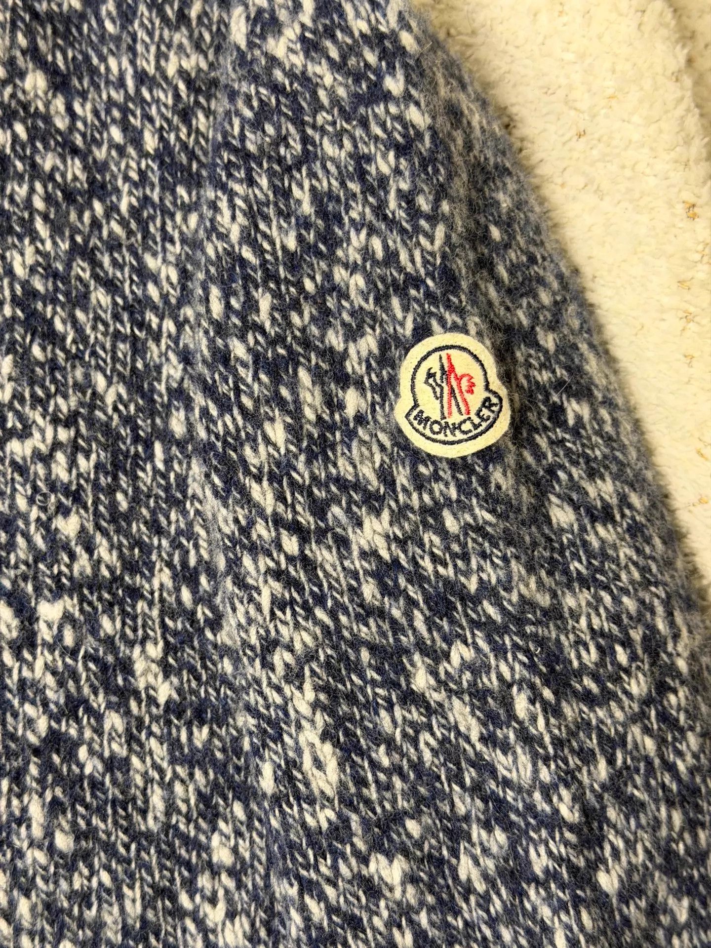 Moncler Moncler Wool Sweater XL Size Size XL / US 12-14 / IT 48-50 - 2 Thumbnail