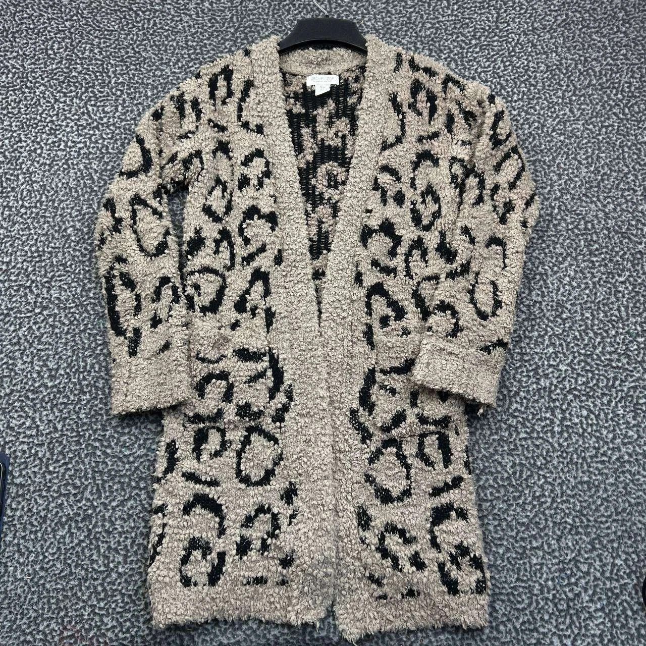 Rachel Zoe Rachel Zoe Sweater Cardigan Women Small Leopard Print Size S / US 4 / IT 40 - 1 Thumbnail
