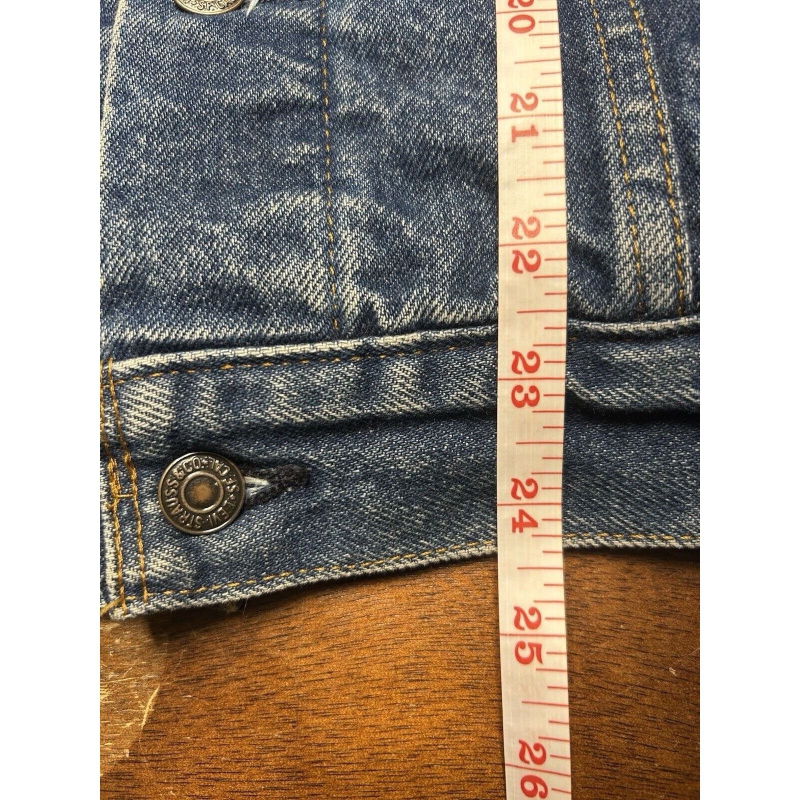 Levi's VTG 80s Levi's Flannel Lined Denim Trucker Jacket 70411-0816 Size US M / EU 48-50 / 2 - 7 Thumbnail