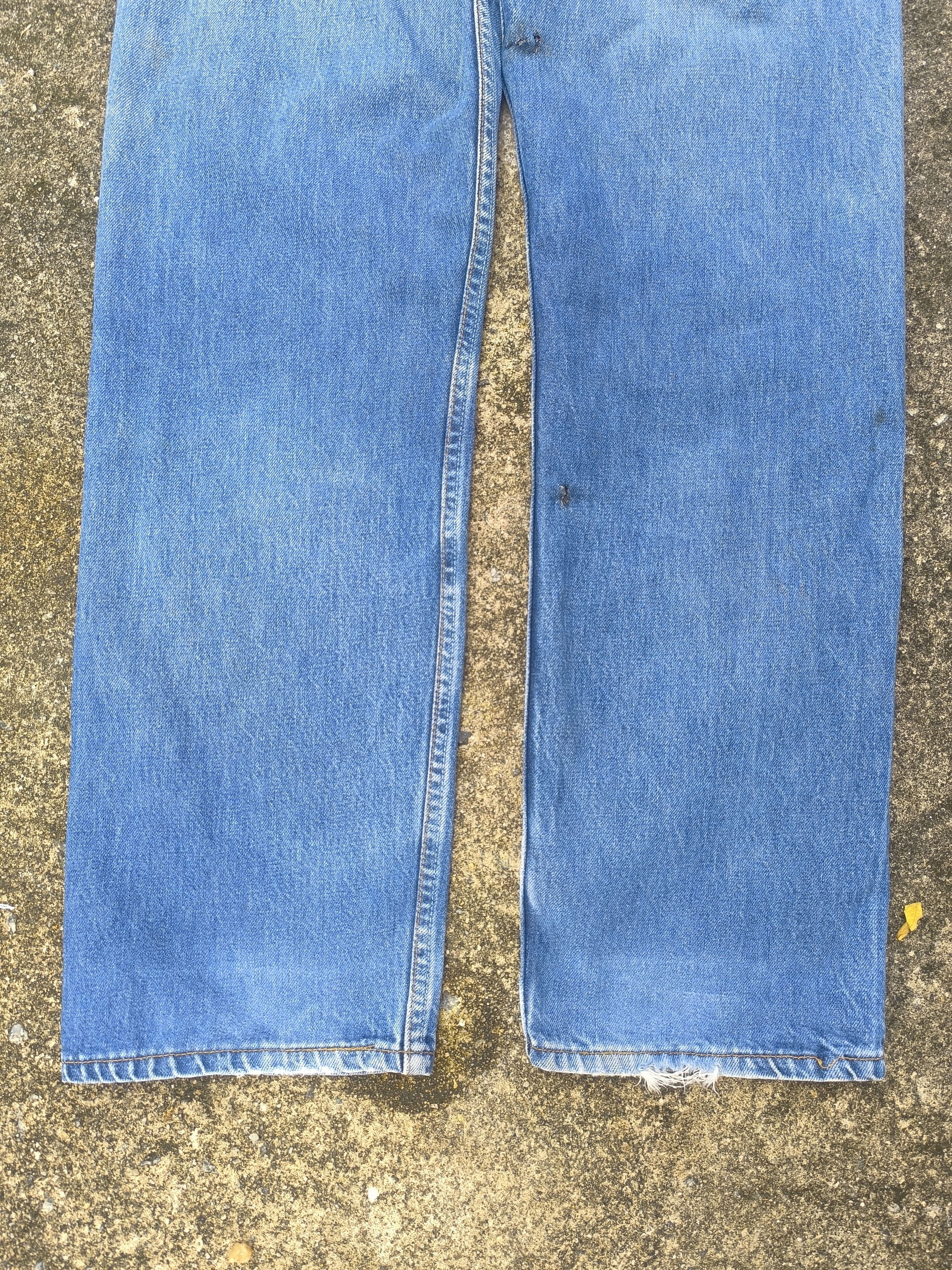 Levi's × Vintage 90s VINTAGE LEVIS 501 made in USA Size US 34 / EU 50 - 18 Thumbnail