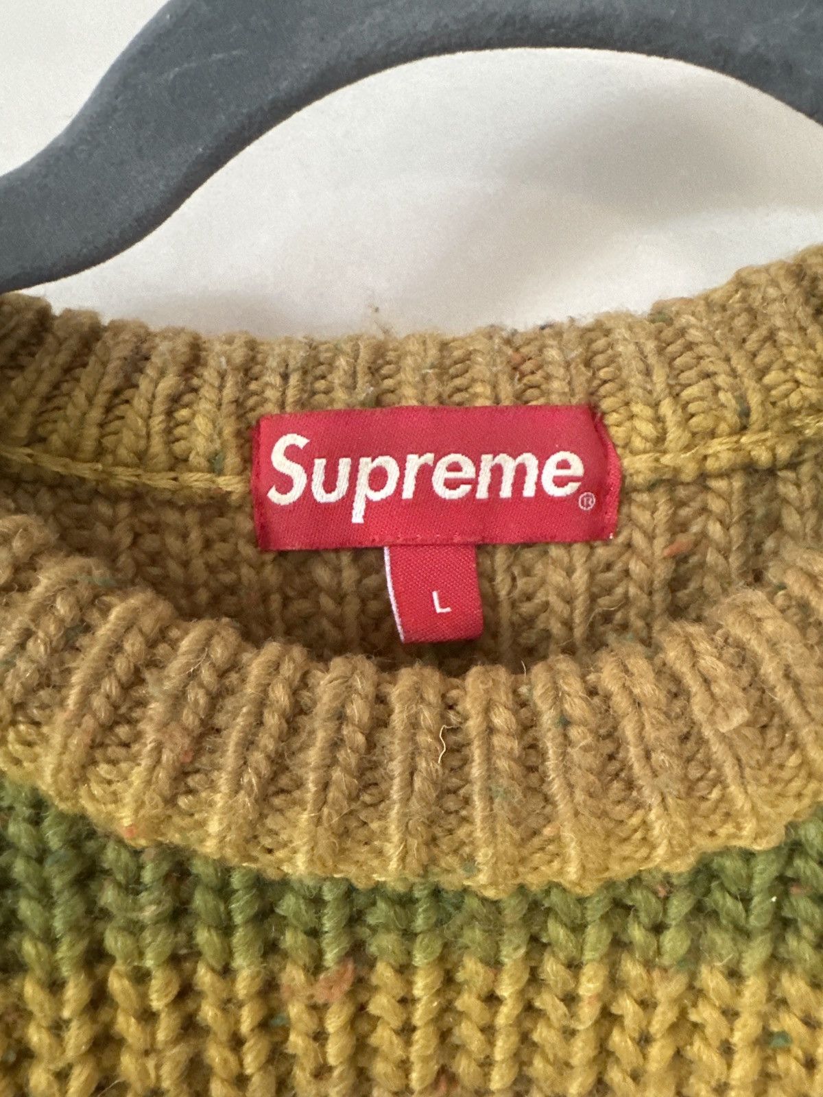Supreme Supreme Wool Ombre Stripe Sweater S/L AW2017 Size US L / EU 52-54 / 3 - 3 Thumbnail