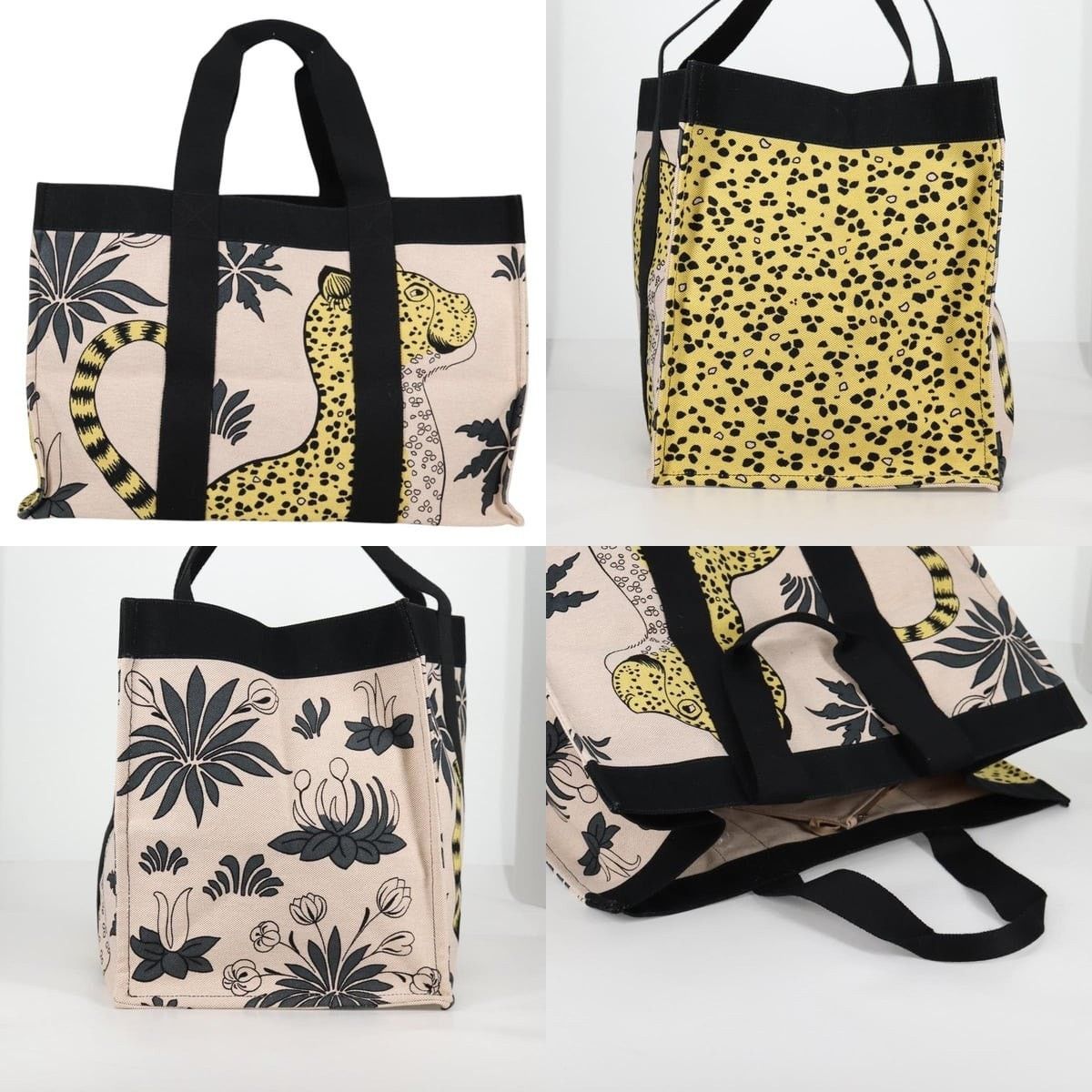 Hermes Hermes Animal Pattern Cabasado Plage Boston Bag Size ONE SIZE - 3 Thumbnail