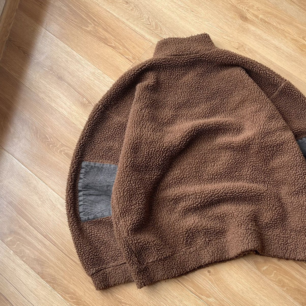Napapijri 90s Vintage Napapijri Half Zip Teddy Fleece Sweatshirt ITALY Size US XL / EU 56 / 4 - 9 Thumbnail