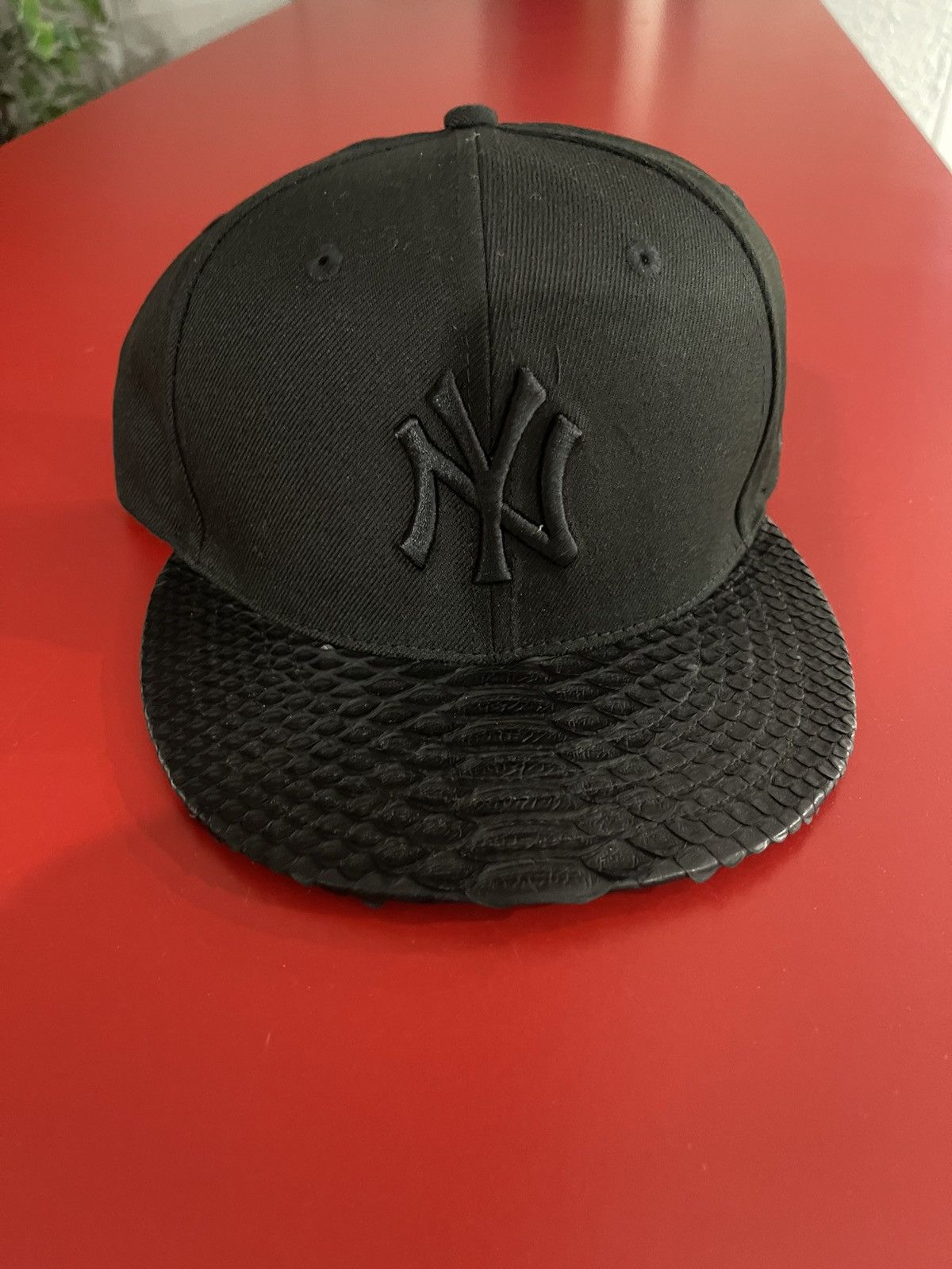 Just Don Just Don Snake Skin Yankee Hat Size ONE SIZE - 1 Thumbnail