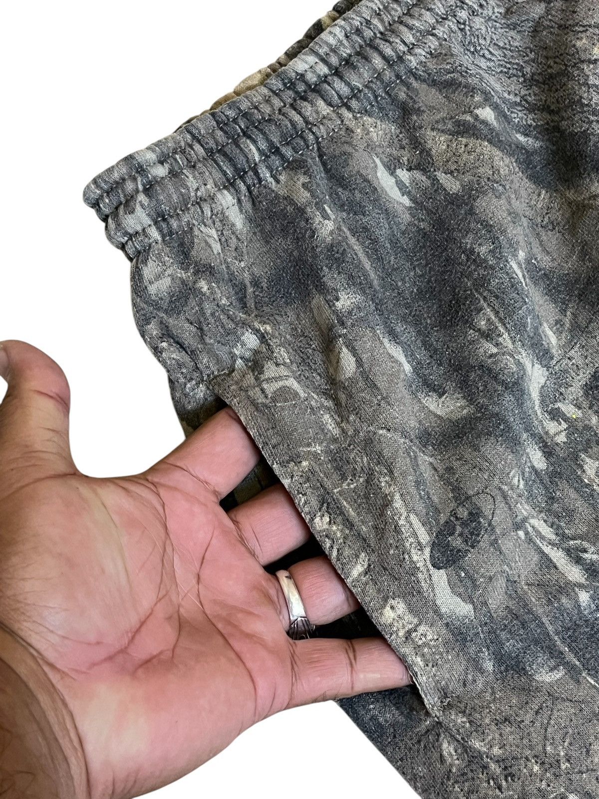Jerzees VINTAGE 90s JERZEES OUTDOORS X MOSSY OAKS JOGGER PANT Size US 38 / EU 54 - 7 Thumbnail