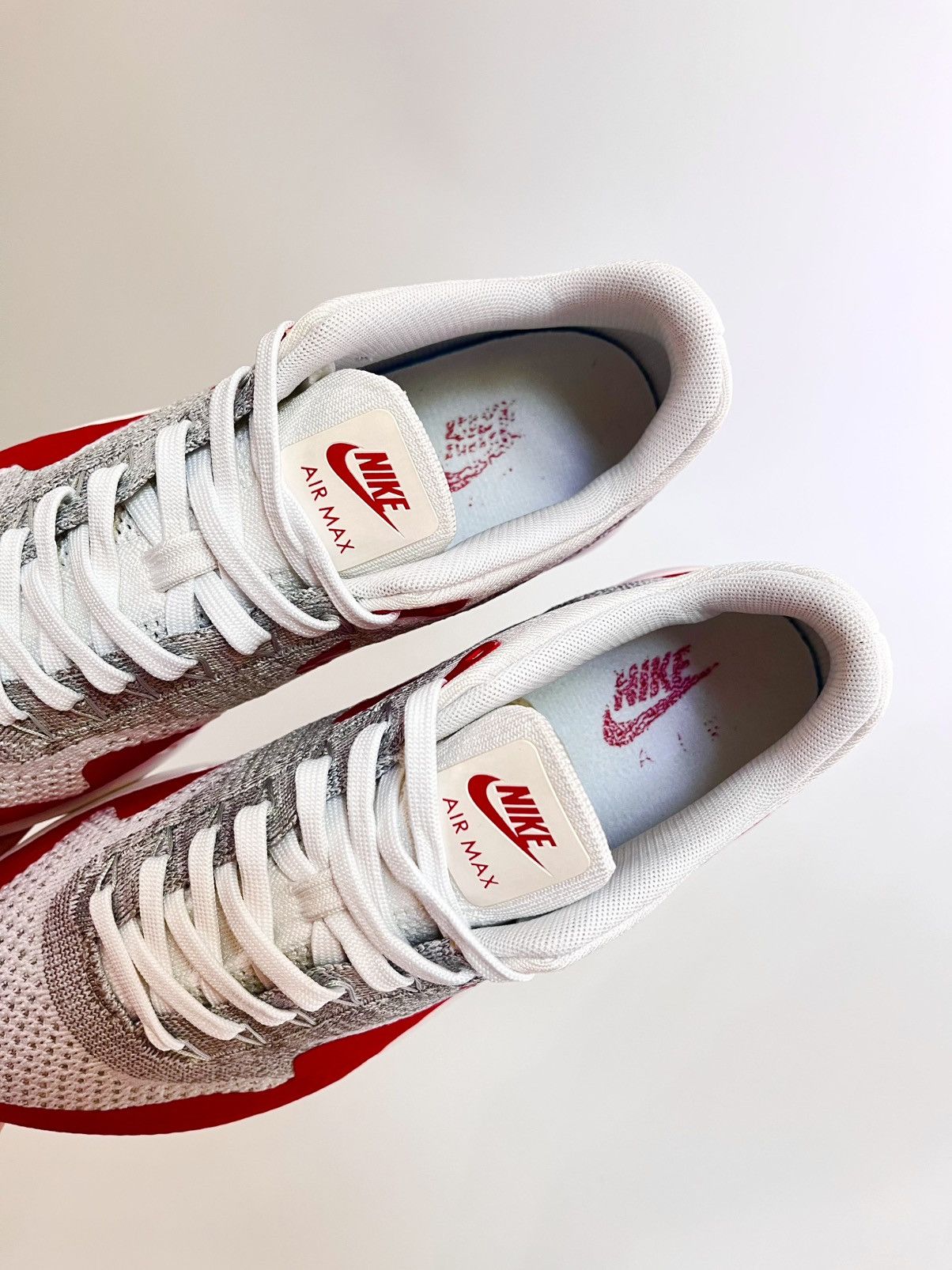 Nike Nike Air Max 1 OG Flyknit “University Red” Size US 10.5 / EU 43-44 - 13 Thumbnail