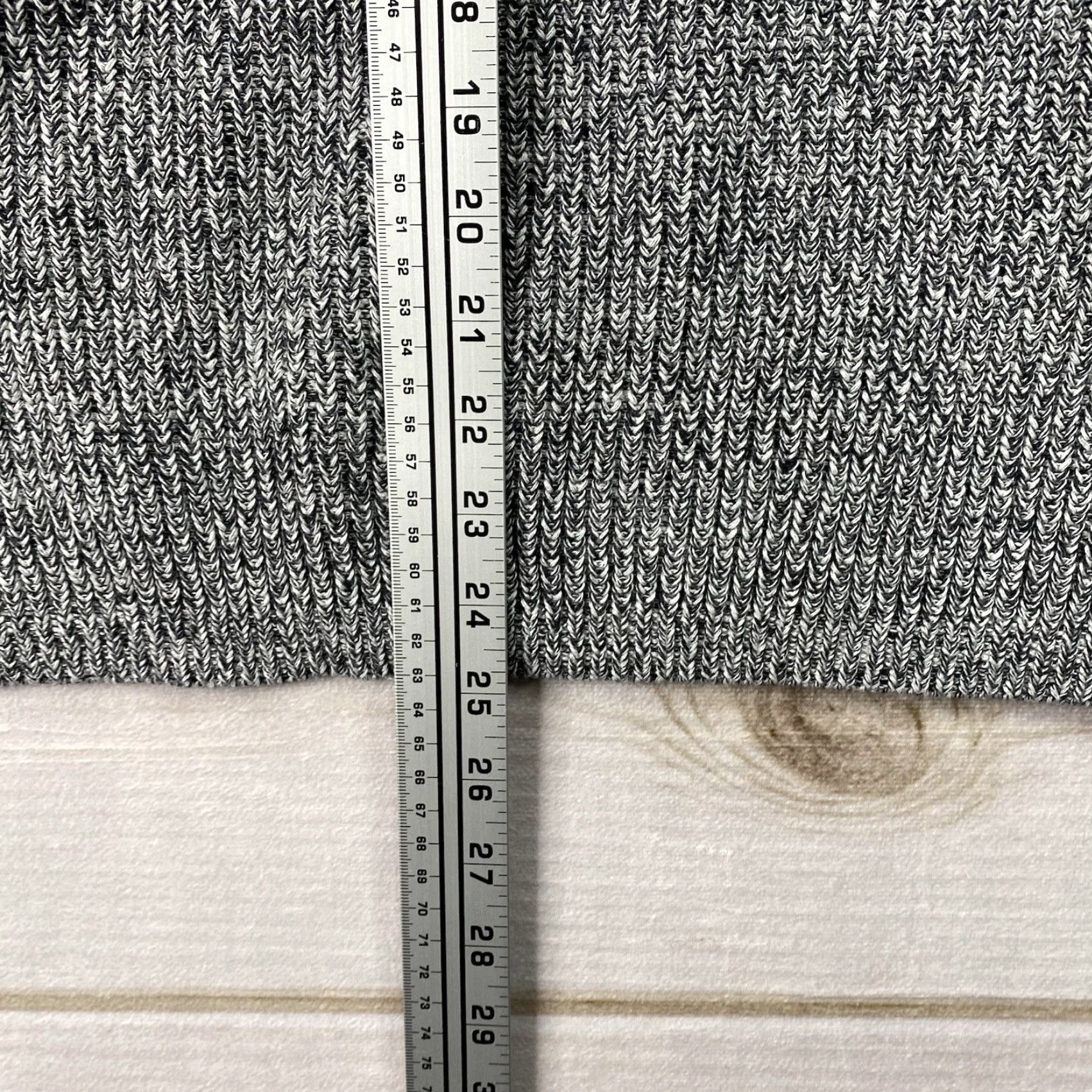 Coldwater Creek Coldwater Creek Pullover Shirt Womens L Petite Black Space Dye Turtleneck Cable Knit Size L / US 10 / IT 46 - 3 Thumbnail