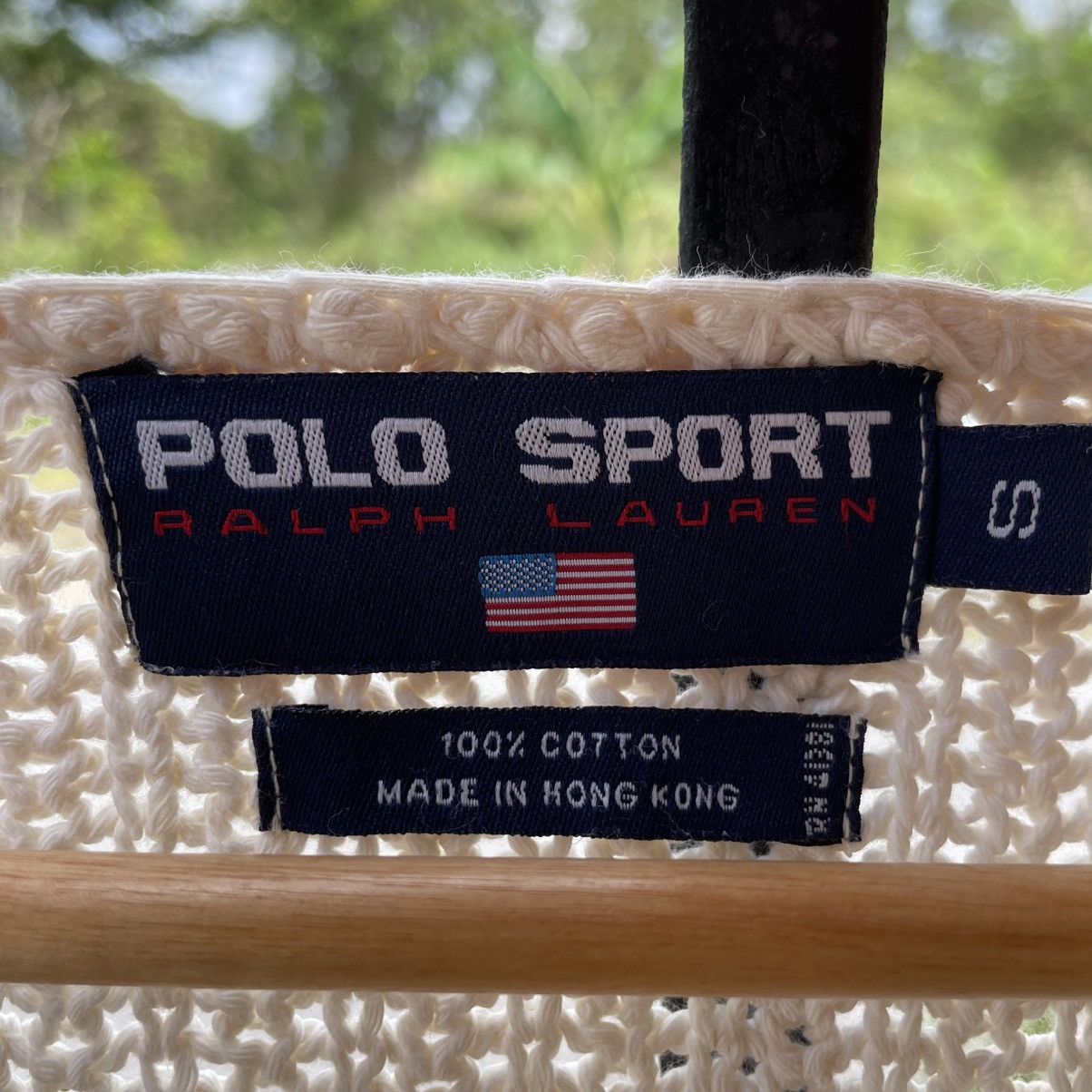 Polo Ralph Lauren 🔥Vintage Polo Sport Ralph Lauren Crop Tops Boxy Knitwear Size S / US 4 / IT 40 - 13 Thumbnail
