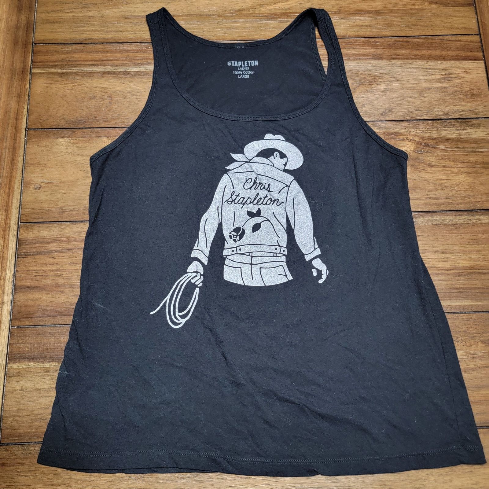 Other Stapleton Tank Top Chris Stapleton Cowboy -Size Ladies Large Size L / US 10 / IT 46 - 2 Thumbnail