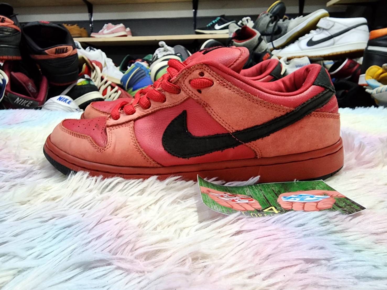 Nike Nike Sb Dunk Low Vamps Red Devil Grailed