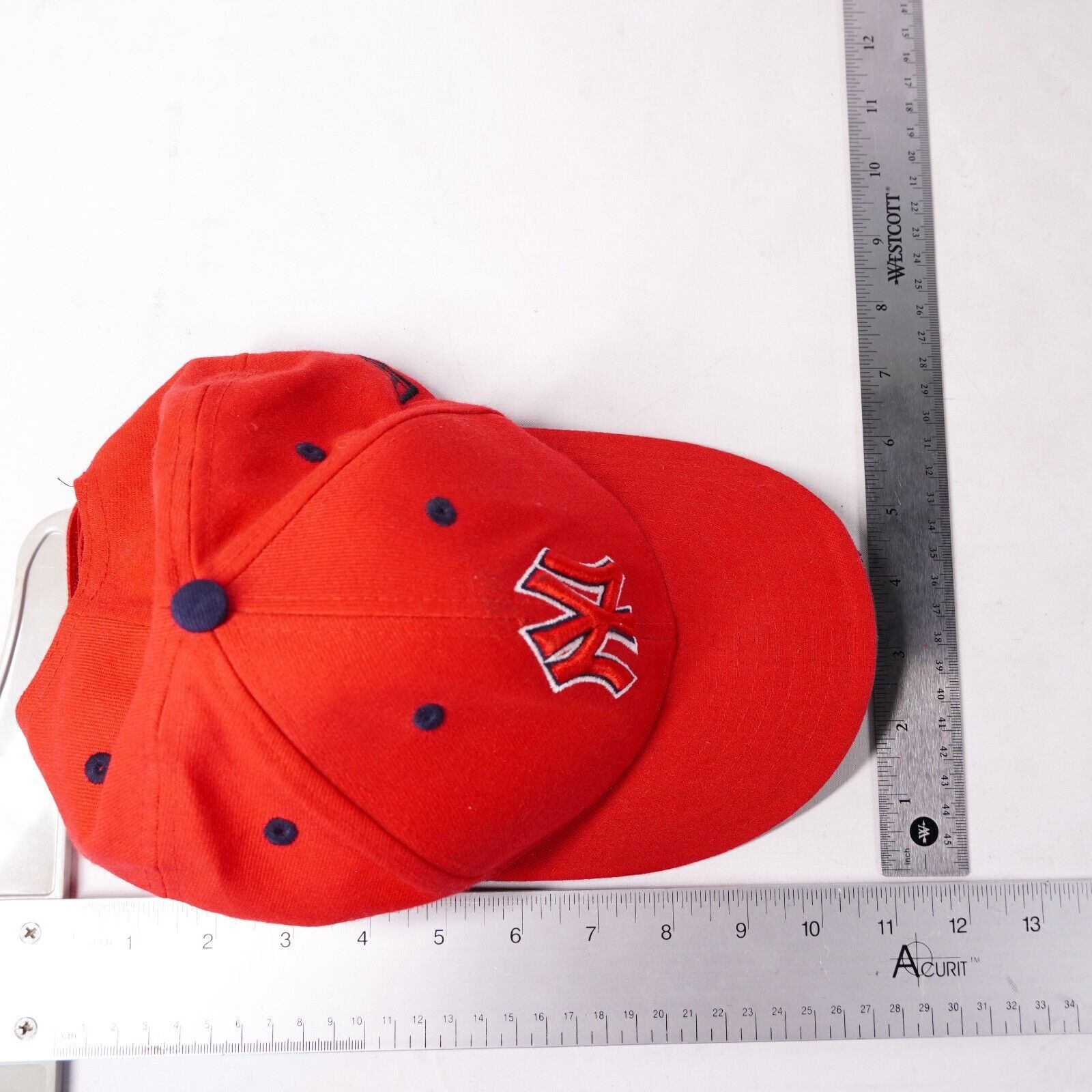 MLB New York Yankees MLB Baseball Hat Visor Cap Strapback Red Size ONE SIZE - 9 Thumbnail
