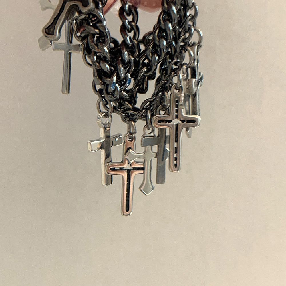 Designer × Japanese Brand × Vintage Hip Hop Multi-Layer Ring Size ONE SIZE - 5 Thumbnail