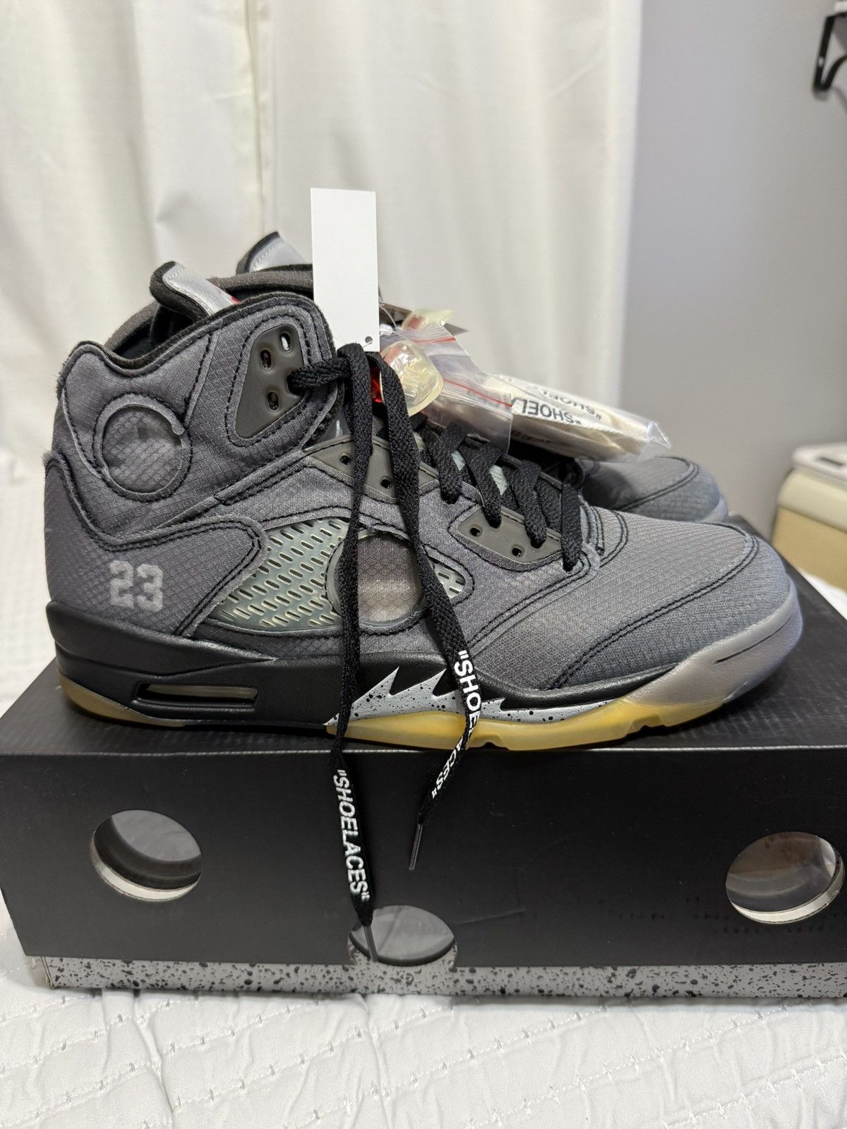 Jordan Brand Off White Air Jordan 5 Retro SP Grailed