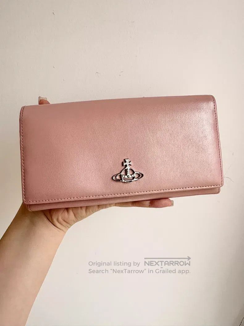 Vivienne Westwood Vivienne Westwood size OS Pink laser Saturn wallet chain ba Size ONE SIZE - 2 Thumbnail