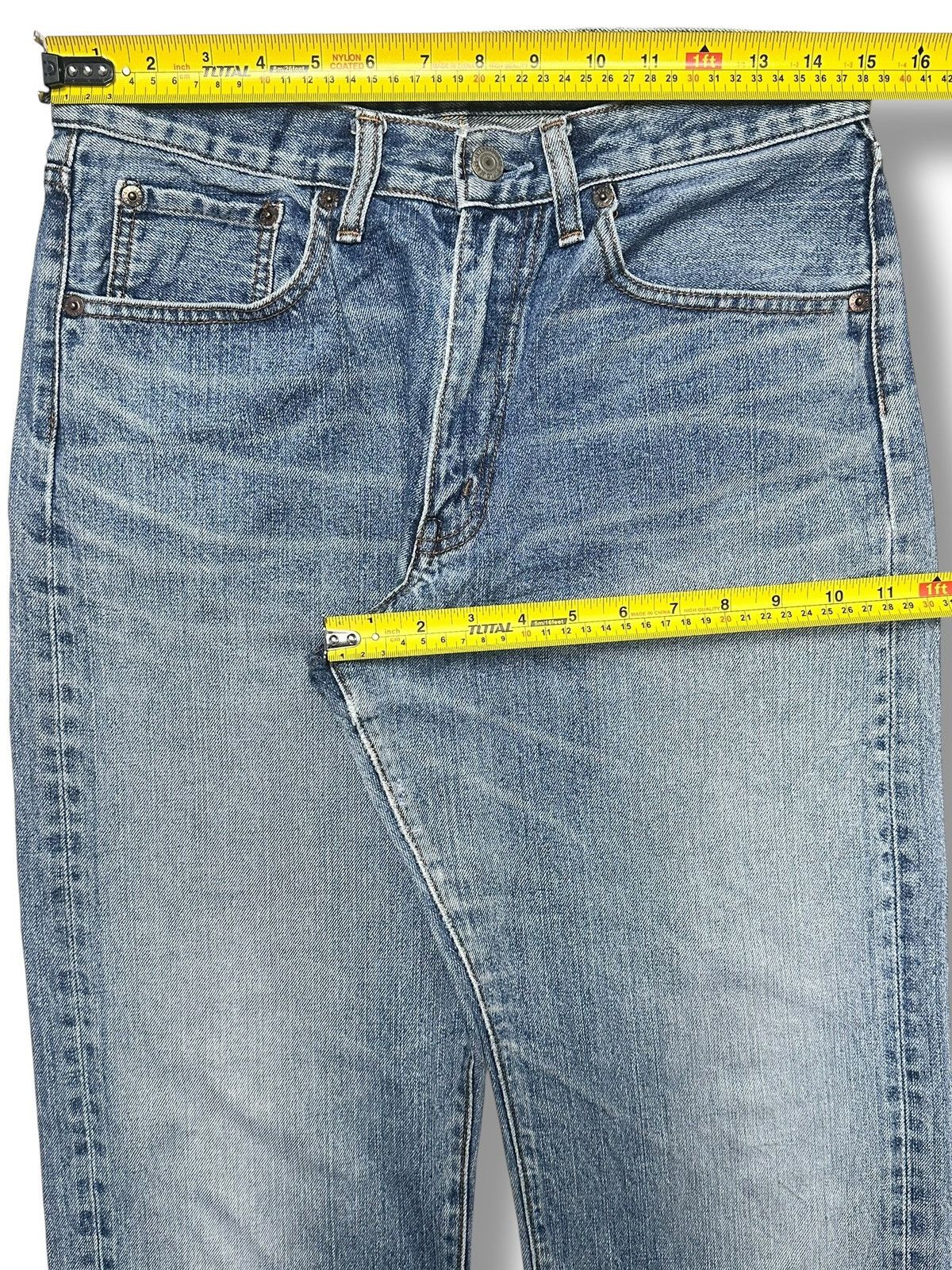 Big John Vintage BIG JOHN Exclusive Straight Japan Jean With Bluewash Size US 30 / EU 46 - 19 Thumbnail
