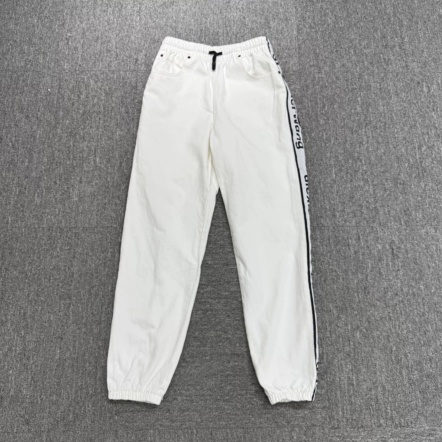 Alexander Wang Alexander Wang Side Knit Letter Joggers Size US 28 / EU 44 - 1 Thumbnail