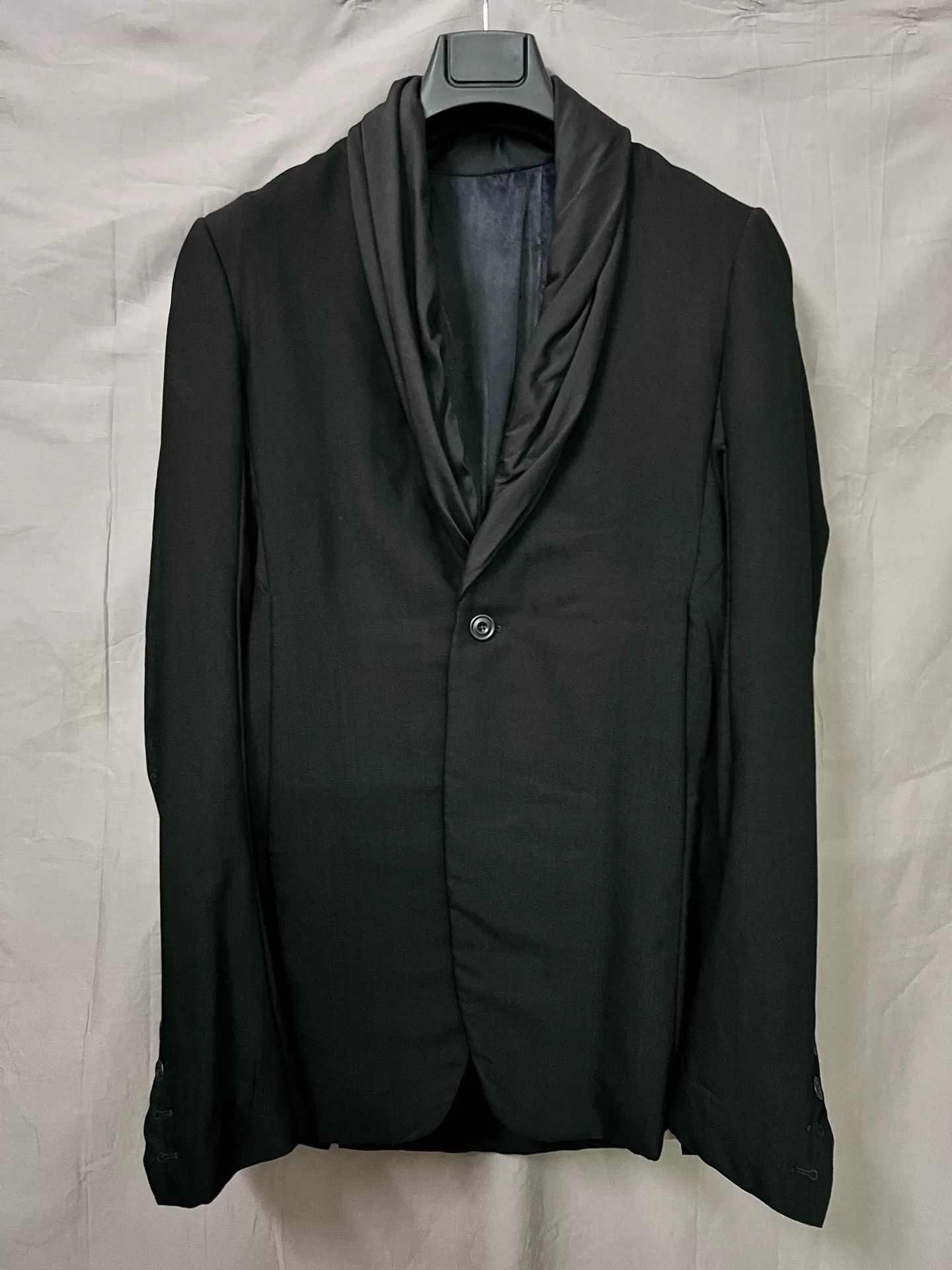Rick Owens Rick Owens Elegant Black Blazer Jacket Size US M / EU 48-50 / 2 - 1 Thumbnail