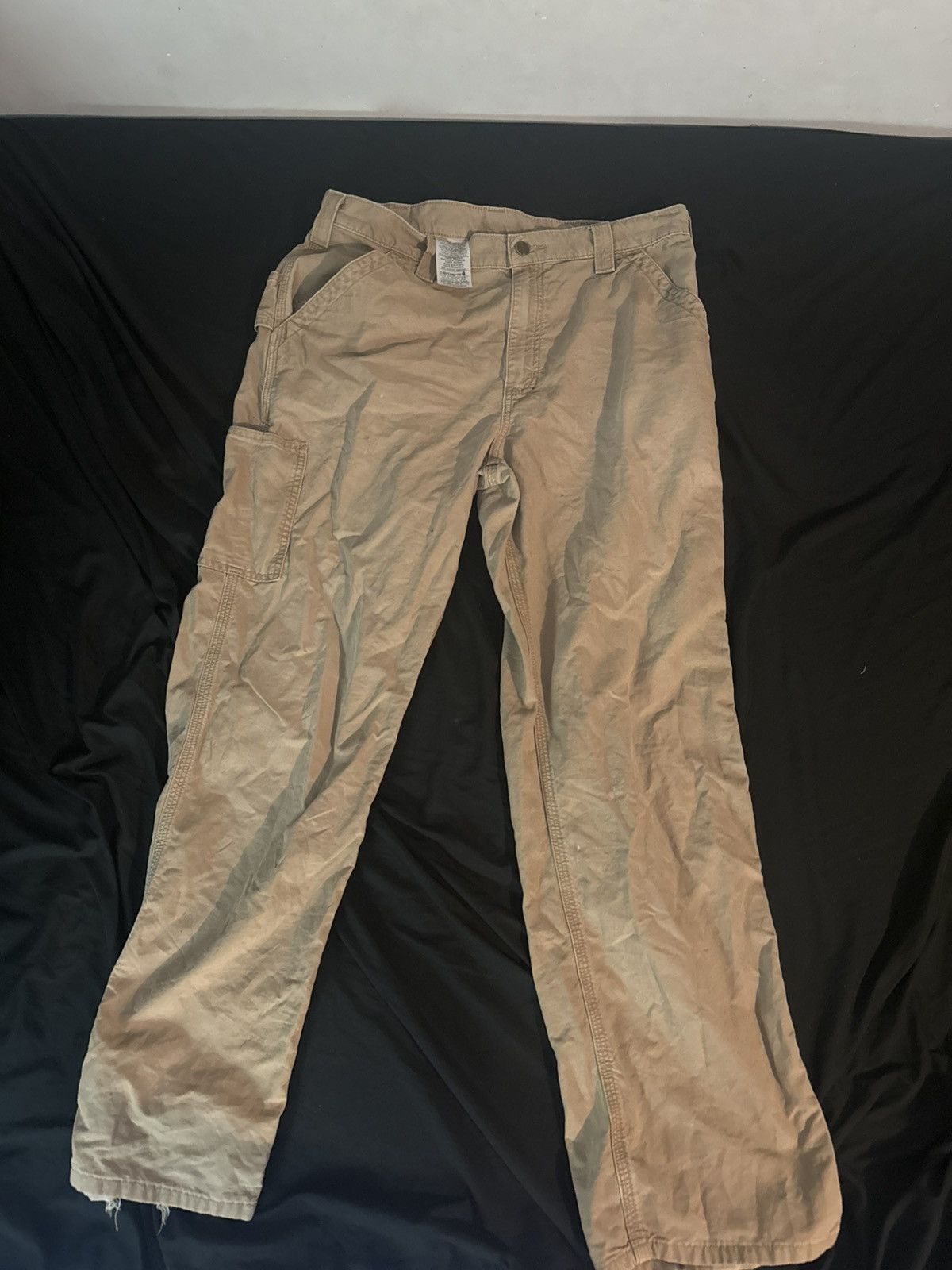 Carhartt × Carhartt Wip Baggy Carhartt in a Light Khaki Size US 35 - 3 Thumbnail