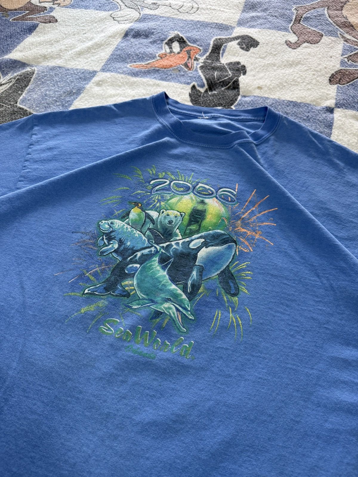 Vintage Vintage sea world tee Size US XL / EU 56 / 4 - 2 Thumbnail