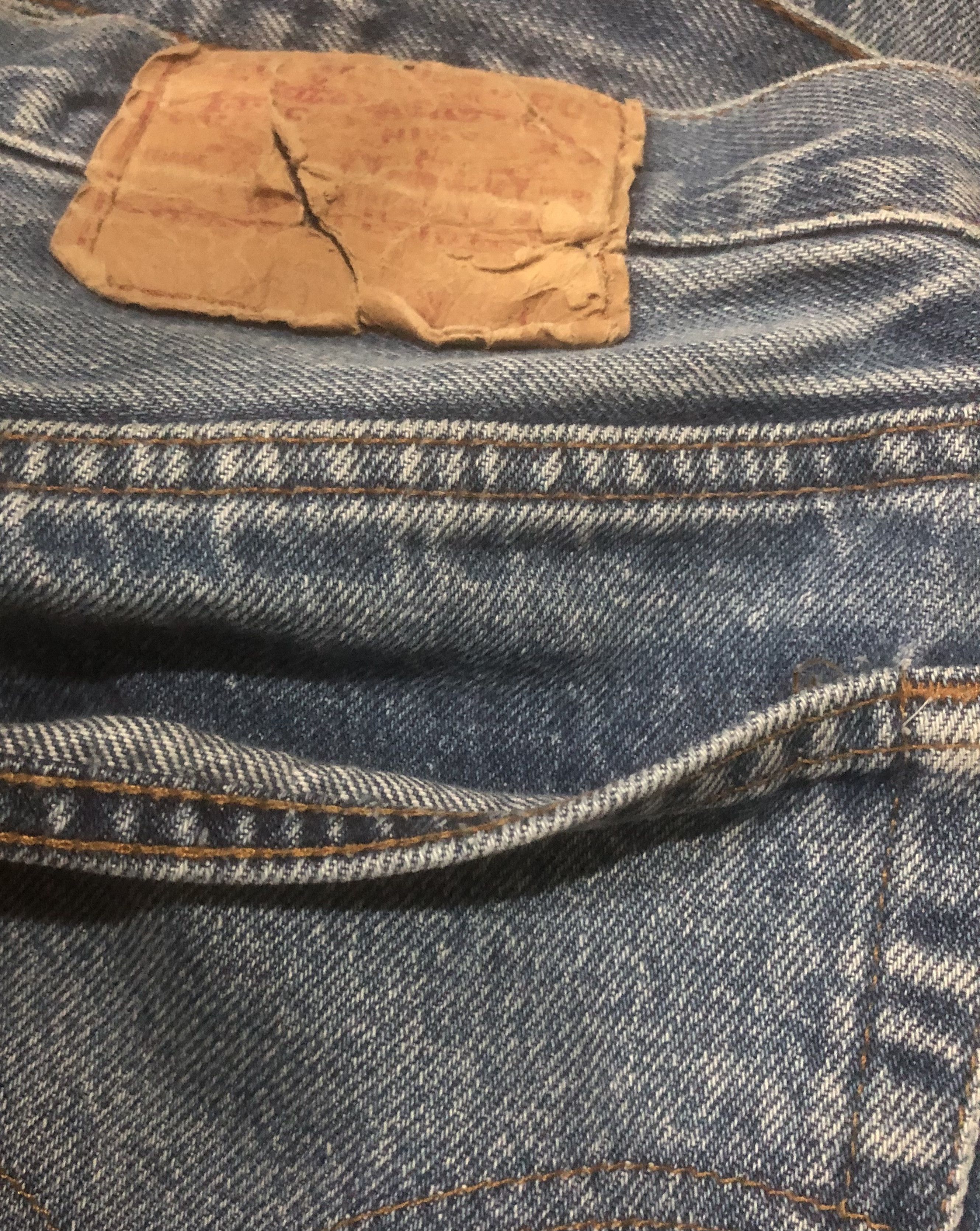 Levi's Vintage Clothing Vintage 80s Levis 501 Selvedge Small e Jeans Size US 38 / EU 54 - 13 Thumbnail