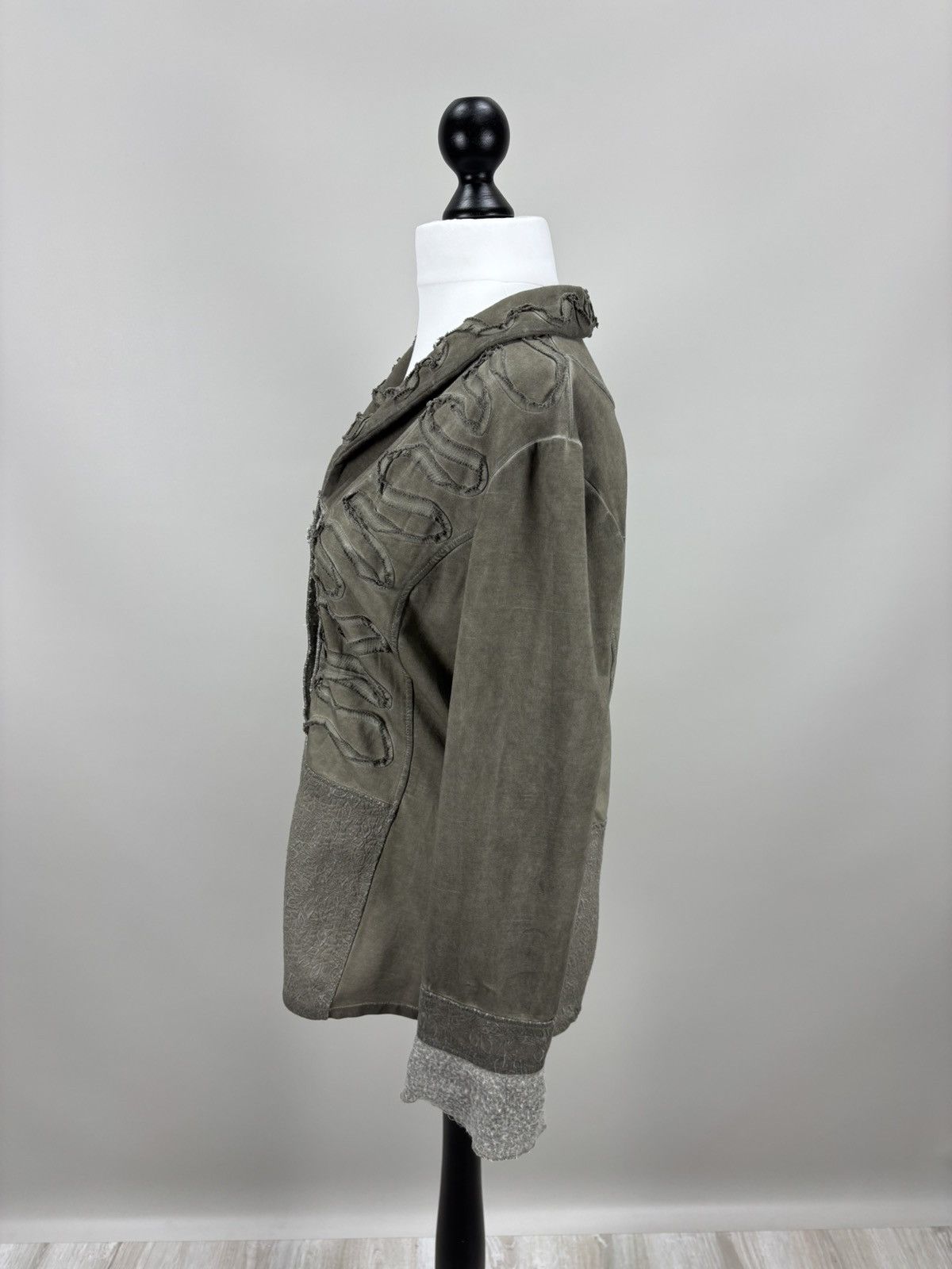 Elisa Cavaletti Womens blazer Bottega by Elisa Cavaletti Size L Color Gray Size L / US 10 / IT 46 - 9 Thumbnail