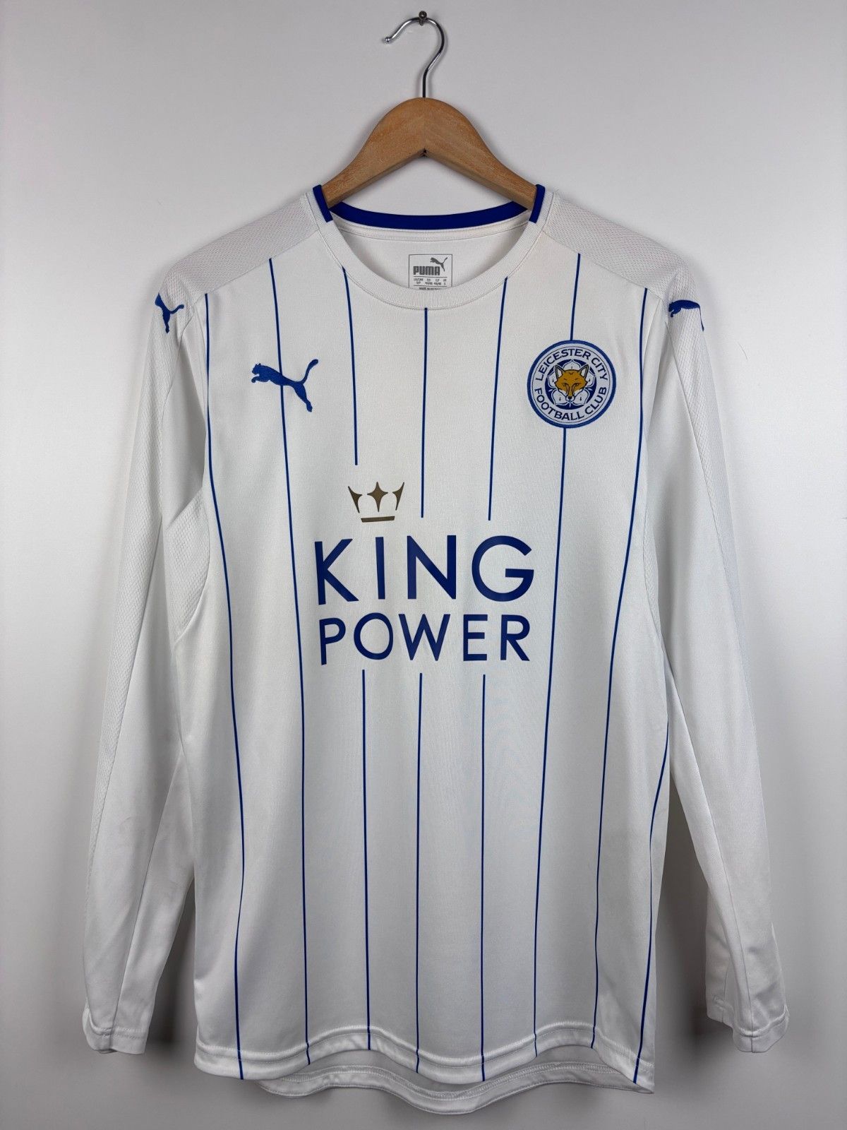 Puma Leicester City 2016-17 Third Longsleeve Football Puma Jersey Size US S / EU 44-46 / 1 - 1 Thumbnail