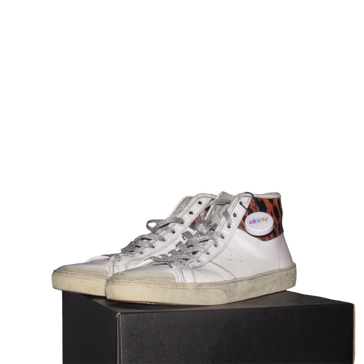 Saint Laurent Paris *RARE* Surf Sound SS16 High top sneakers Size US 10.5 / EU 43-44 - 2 Thumbnail