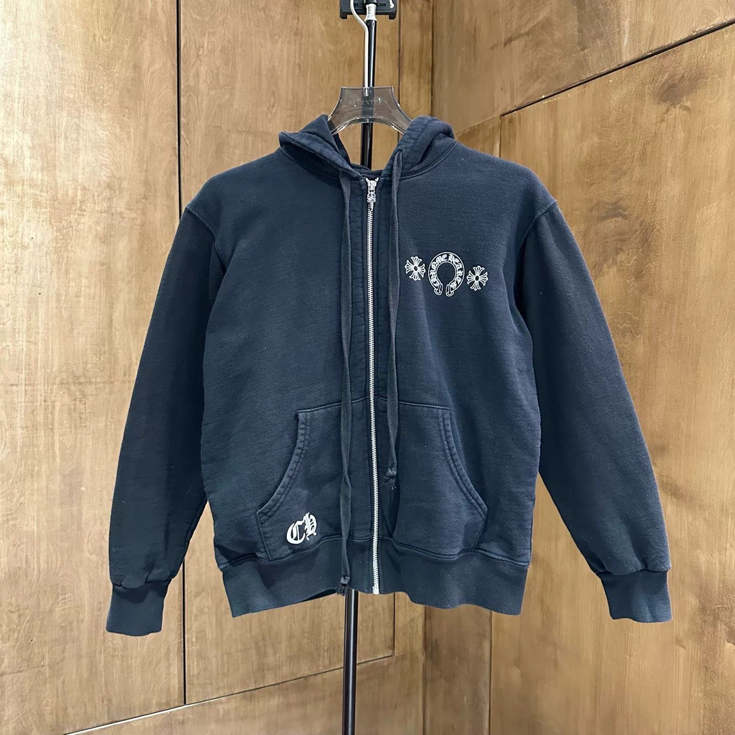 Chrome Hearts Chrome Hearts Black Hoodie S Men Size US S / EU 44-46 / 1 - 1 Thumbnail