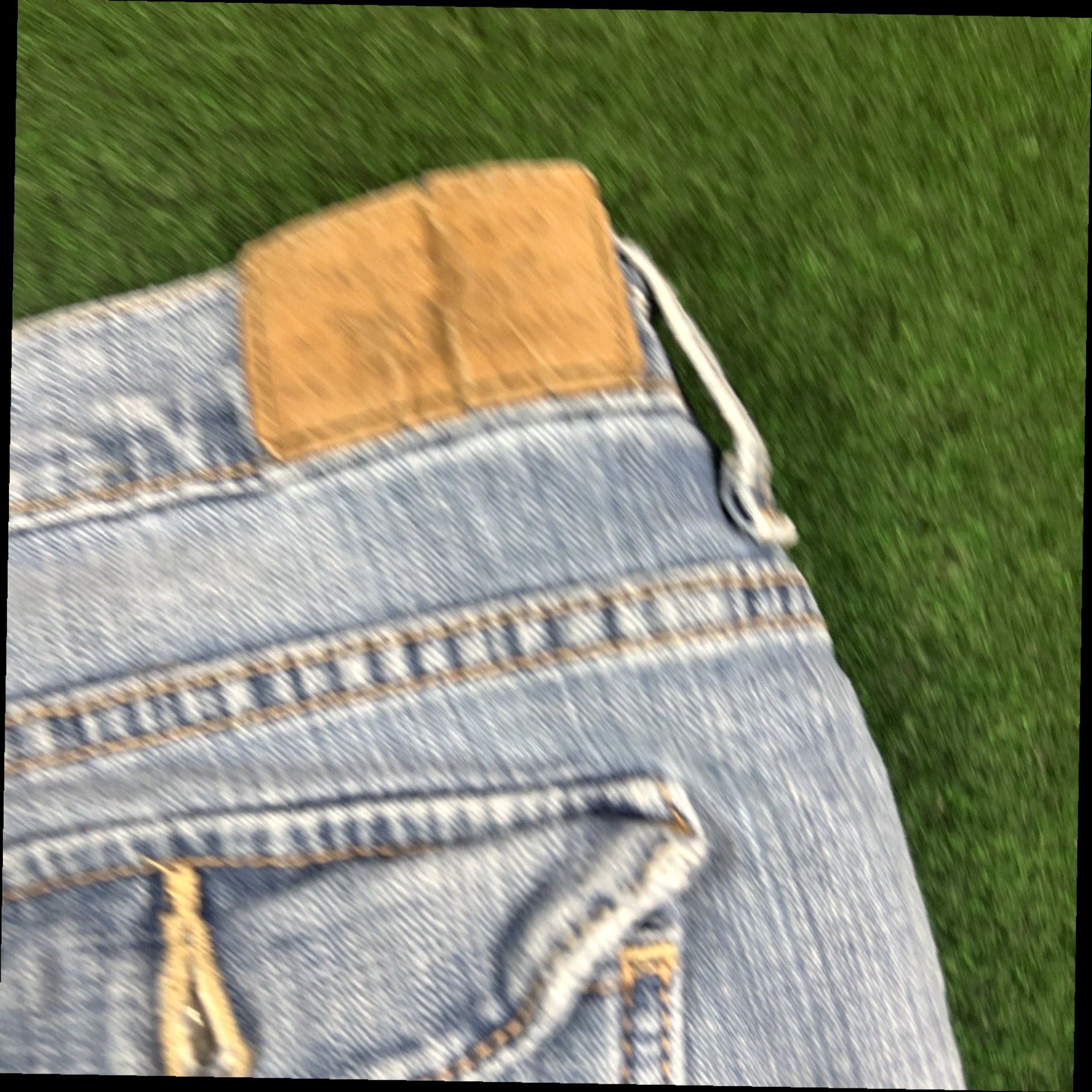 Levi's Levi Strauss Signature 515 Women's Mid-Rise Shorts Size 10 Cut-offs Med Wash Size 32" / US 10 / IT 46 - 4 Thumbnail