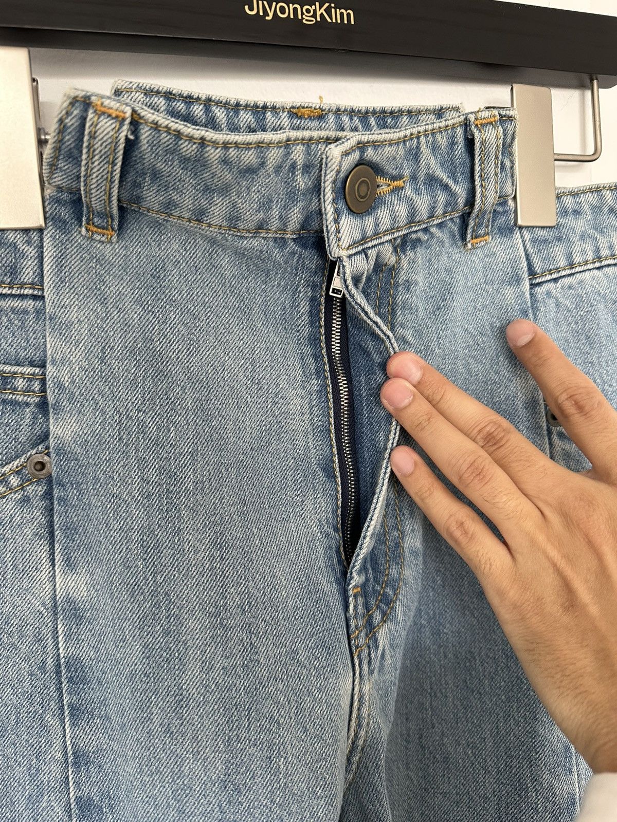 Maison Margiela Maison Margiela Wide Leg Panel Jeans Size US 29 - 3 Thumbnail
