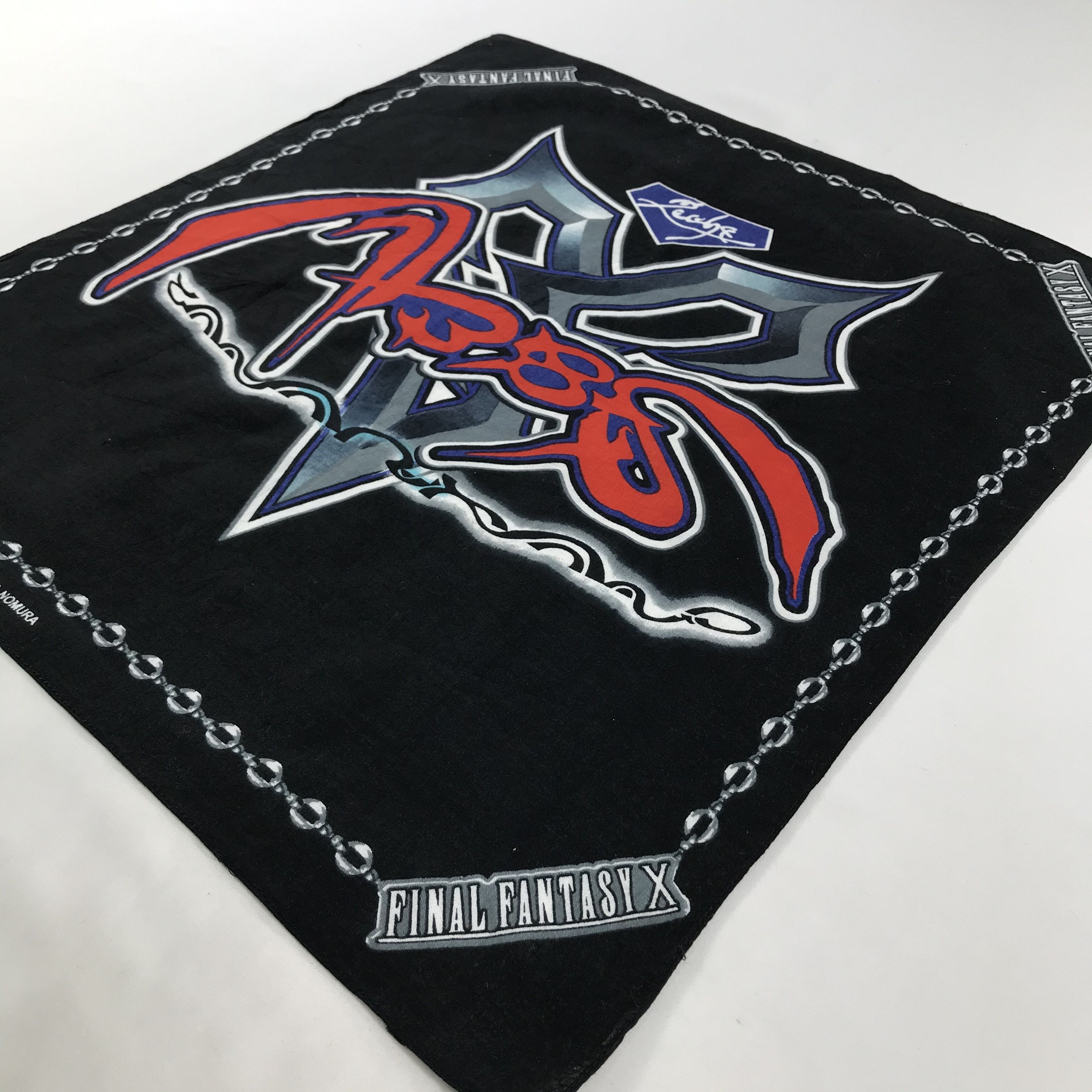 Japanese Brand × Vintage Final Fantasy Bandana / Handkerchief / Neckerchief - S1918 Size ONE SIZE - 2 Thumbnail