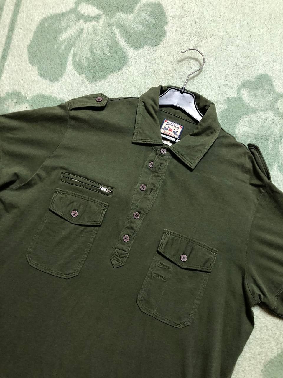Diesel Diesel Polo Size US L / EU 52-54 / 3 - 6 Thumbnail