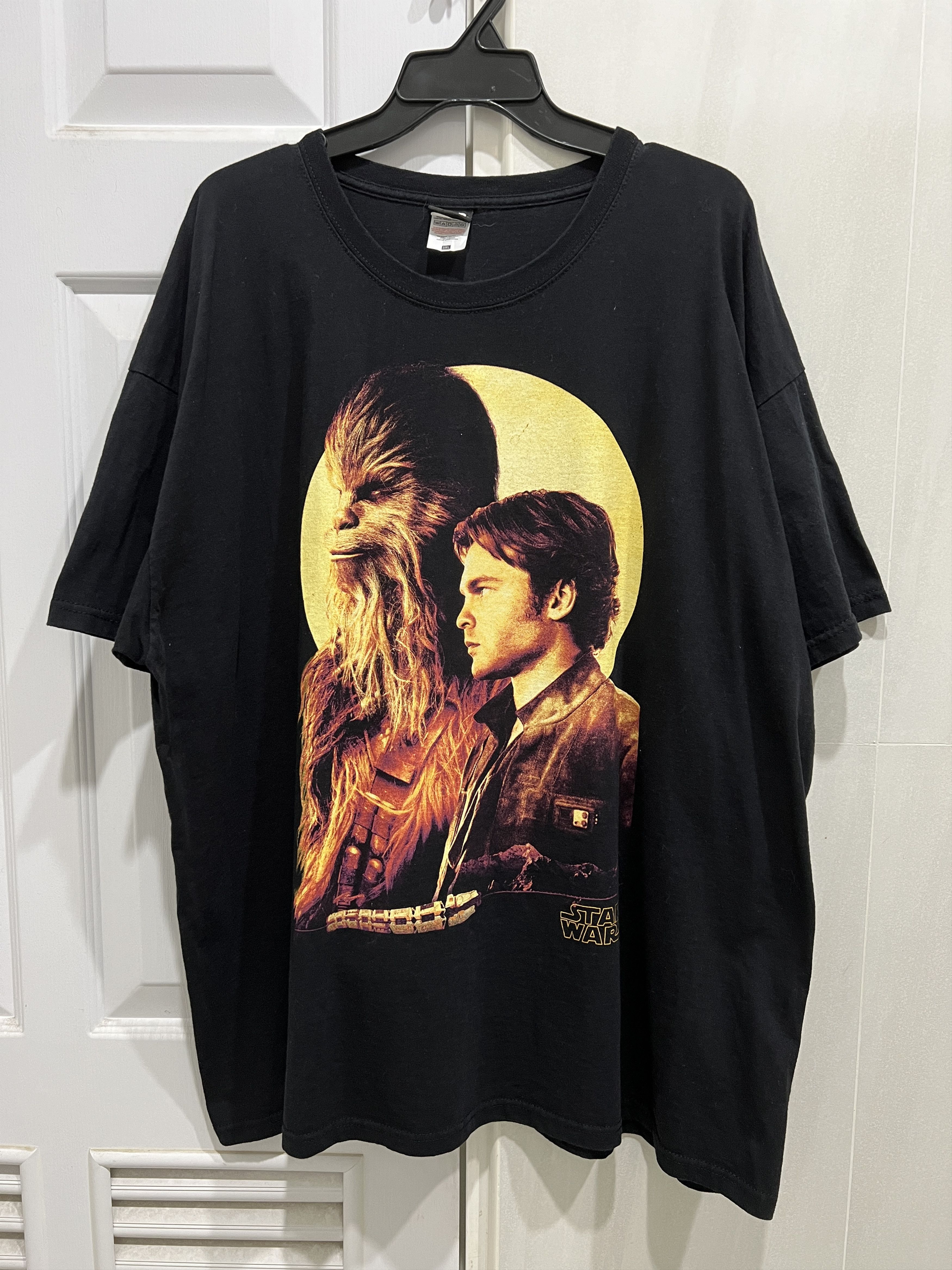 Sci-Fi Fantasy × Star Wars Star Wars Han Solo Chewbacca Promo Tee 3XL Oversized Size US XXL / EU 58 / 5 - 2 Thumbnail