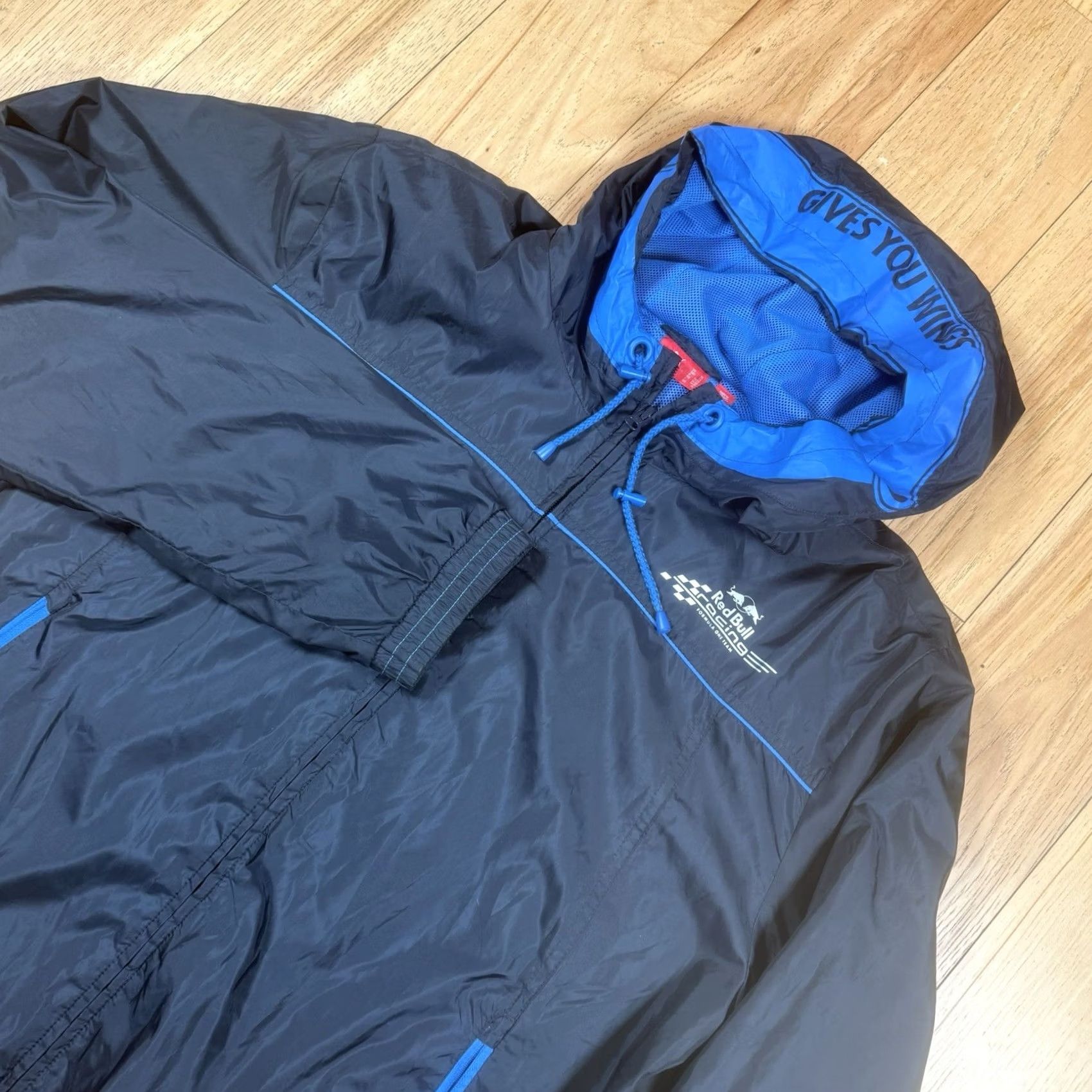 Puma VINTAGE Puma Red Bull Racing Jacket Mens XL Blue Zip Up Size US XL / EU 56 / 4 - 2 Thumbnail
