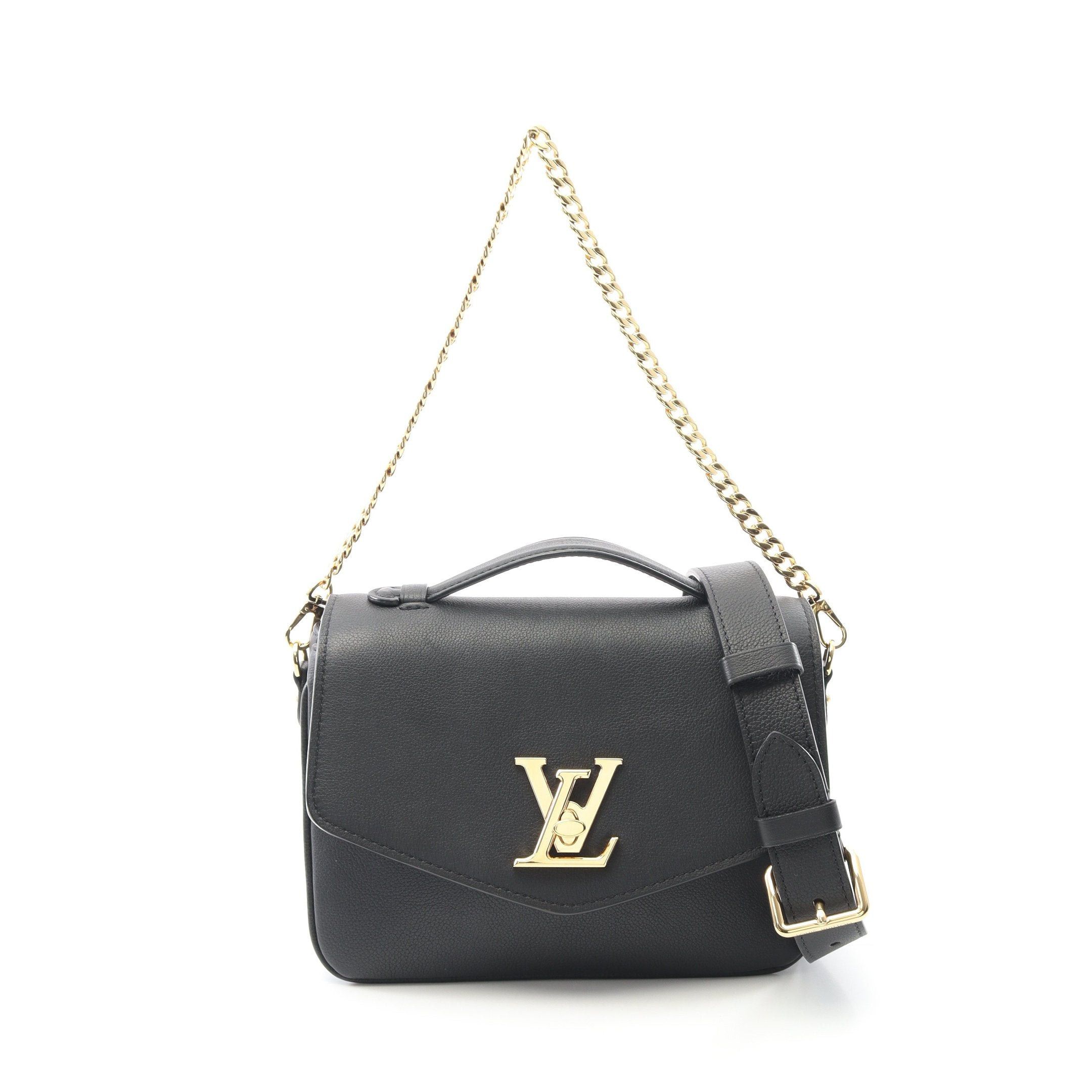 Louis Vuitton Louis Vuitton Oxford Rock Me Handbag Leather Black Size ONE SIZE - 1 Thumbnail