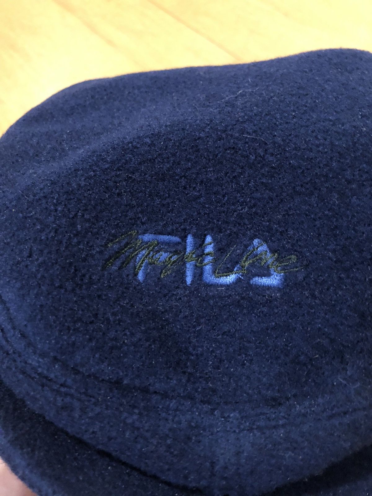 Fila × Vintage Vintage Fila Fleece Hat Cap Size ONE SIZE - 5 Thumbnail
