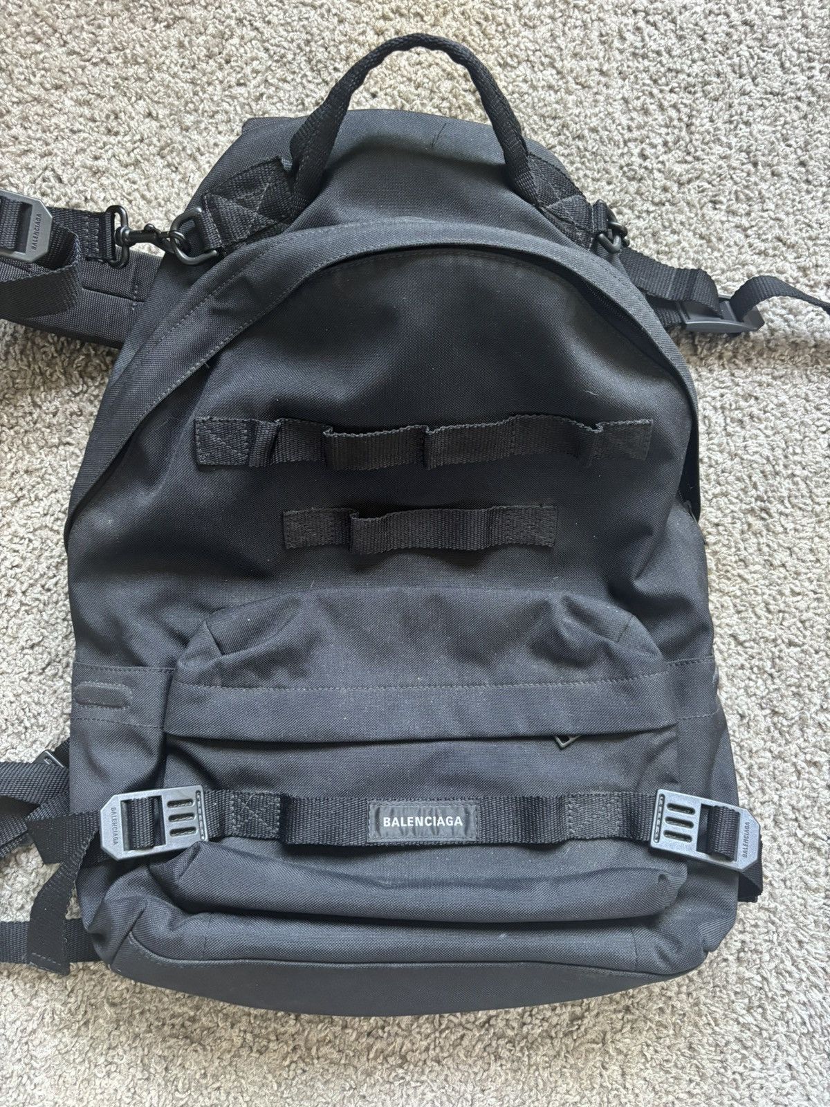 Balenciaga BALENCIAGA MULTI CARRY ARMY BACKPACK Size ONE SIZE - 2 Thumbnail