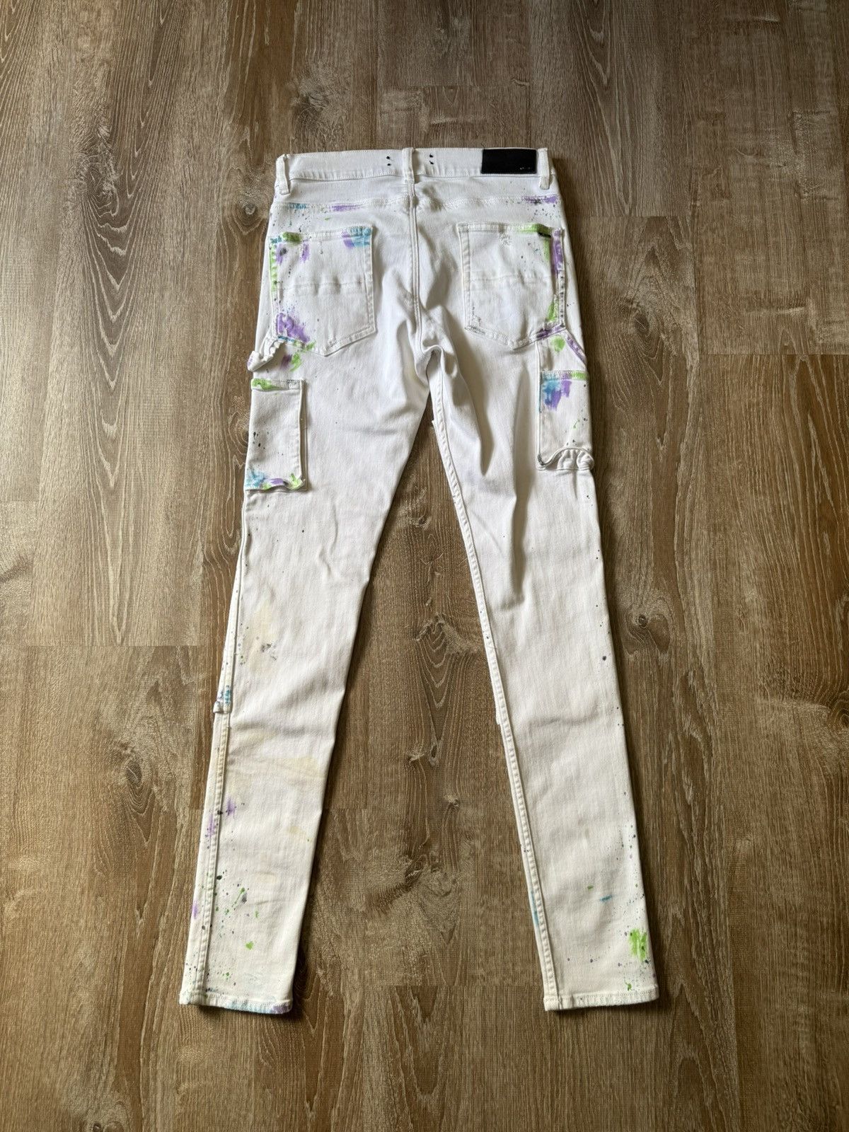 Amiri Amiri Paint Splatter Jeans Size US 32 / EU 48 - 2 Thumbnail
