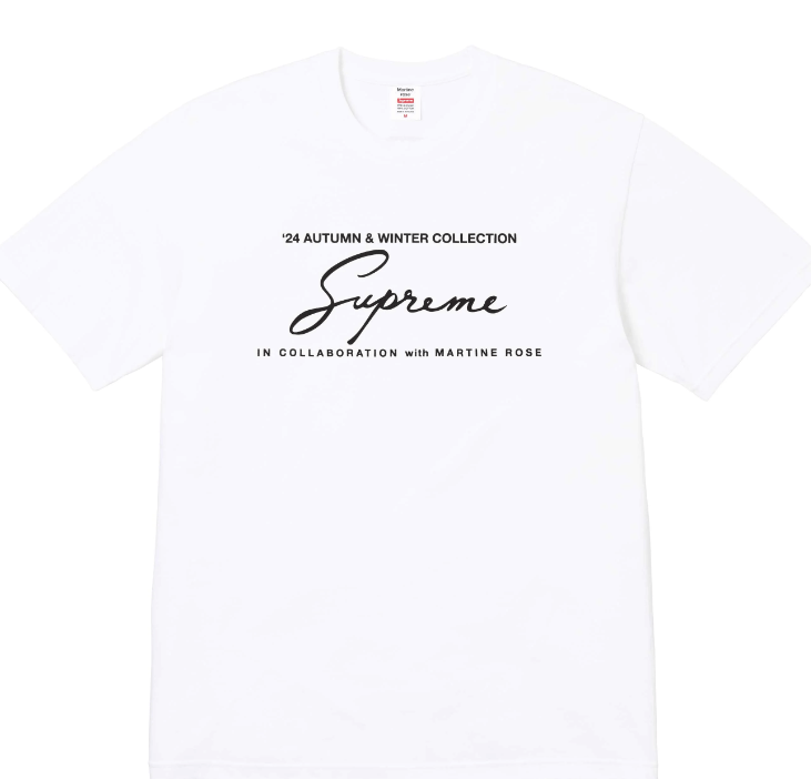 Martine Rose × Supreme Supreme Martine Rose Tee White Small Size US S / EU 44-46 / 1 - 1 Thumbnail