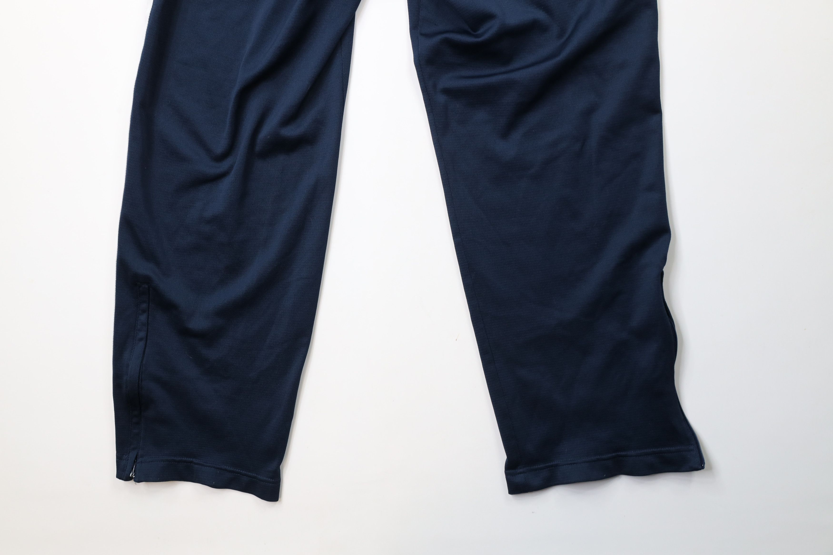 Nike × Vintage Vintage Nike Scott Mini Swoosh Striped Wide Leg Pants Blue Size US 36 / EU 52 - 12 Thumbnail