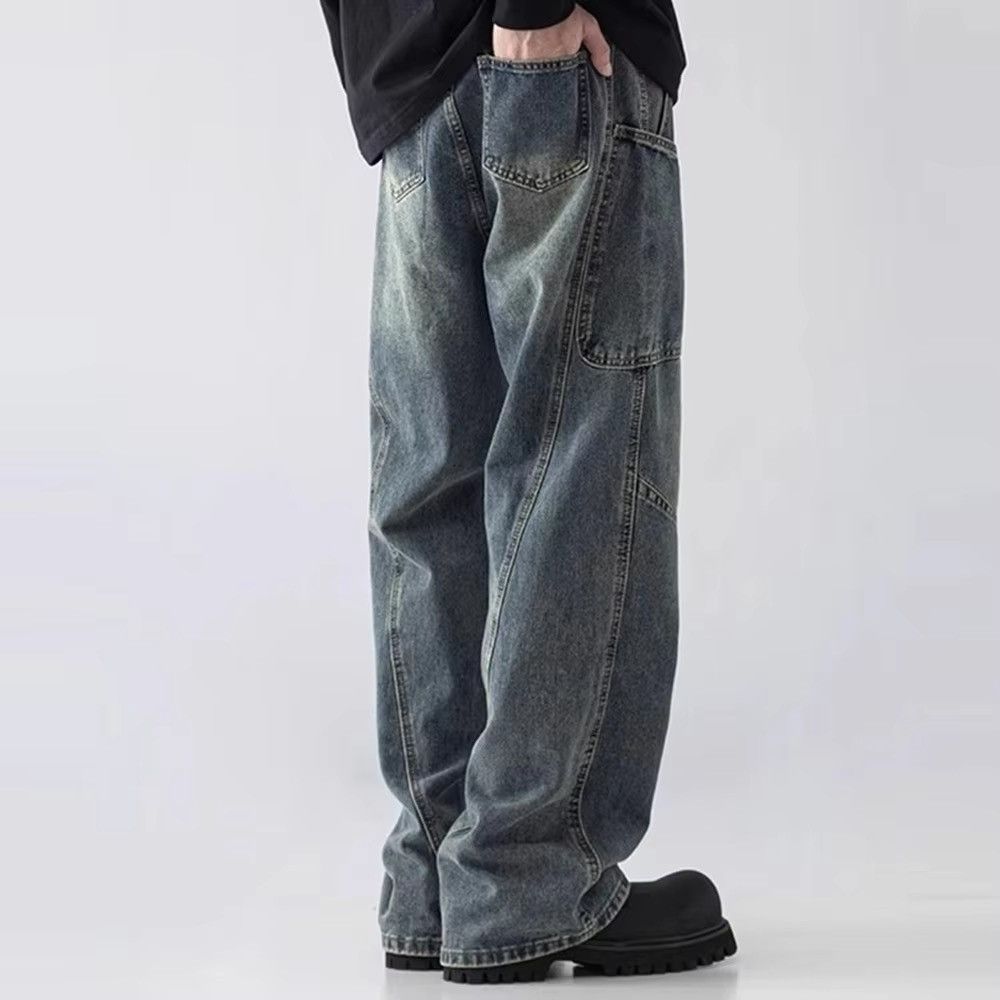 Other Vintage Washed Leg Splice Jean Size US 26 / EU 42 - 3 Thumbnail