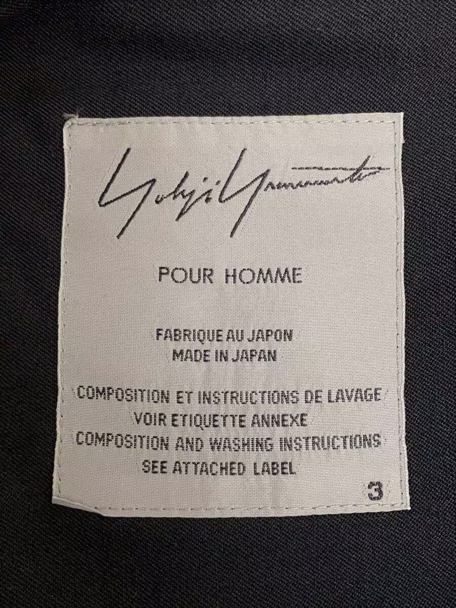 Yohji Yamamoto POUR HOMME stand collar wool shirts HY-B33-100 Size US L / EU 52-54 / 3 - 3 Thumbnail