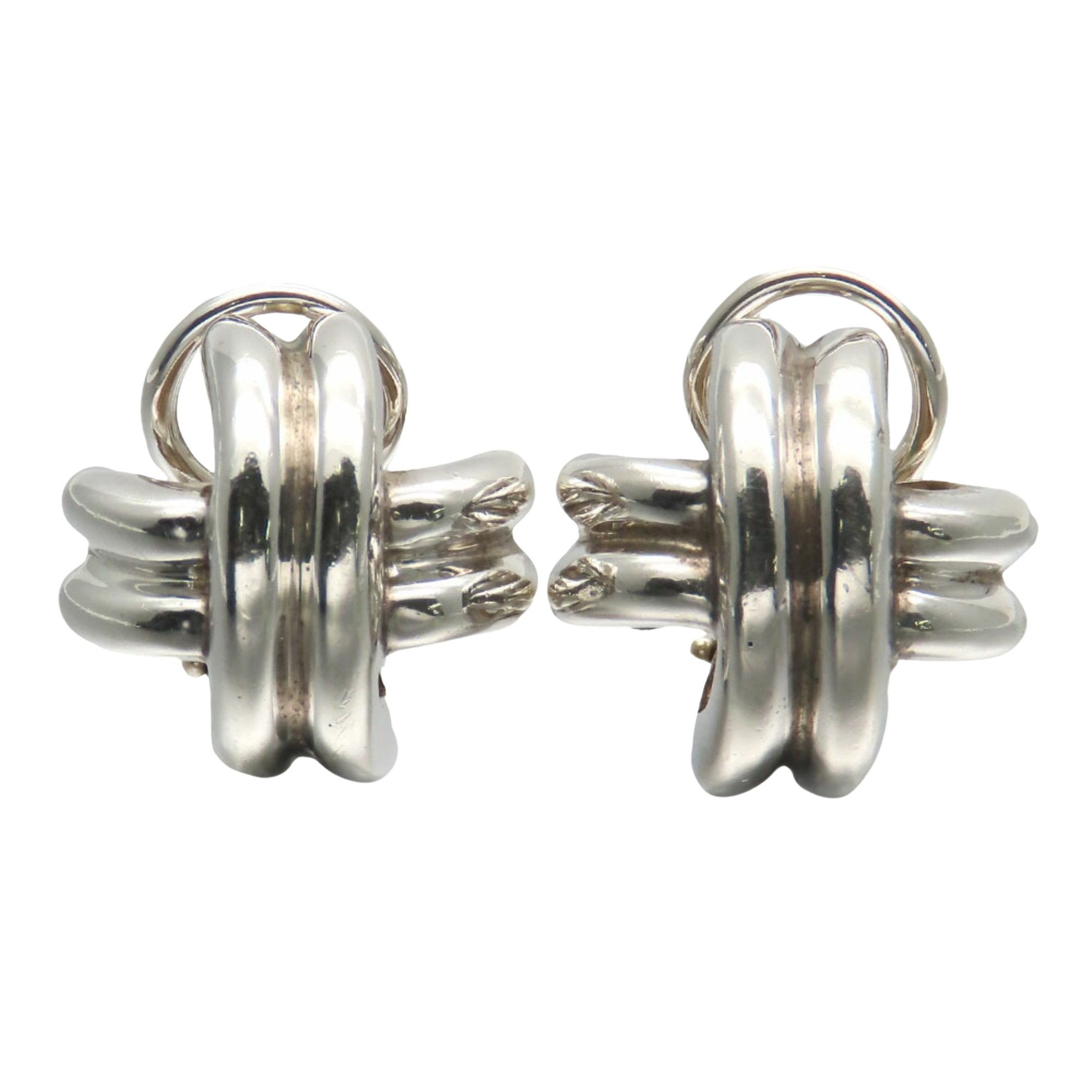 Tiffany & Co. Tiffany & Co Double Line earring Size ONE SIZE - 1 Thumbnail