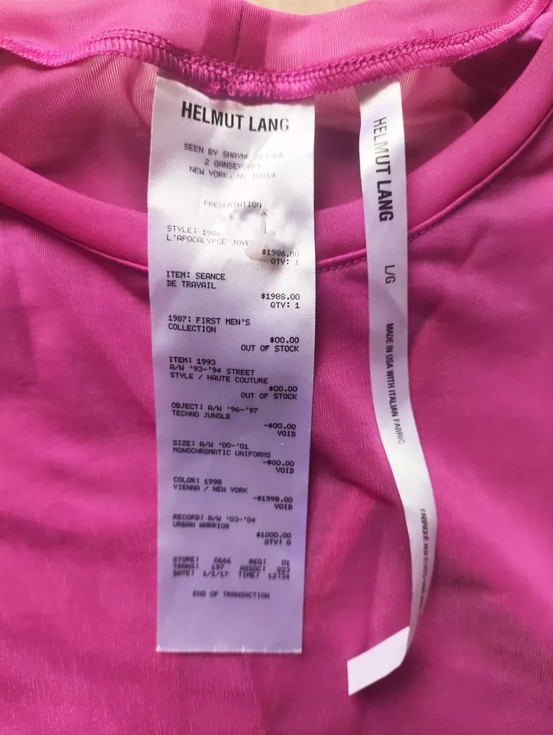 Helmut Lang HELMUT LANG Pink pampers with ruffles and short sleeves Size L / US 10 / IT 46 - 2 Thumbnail