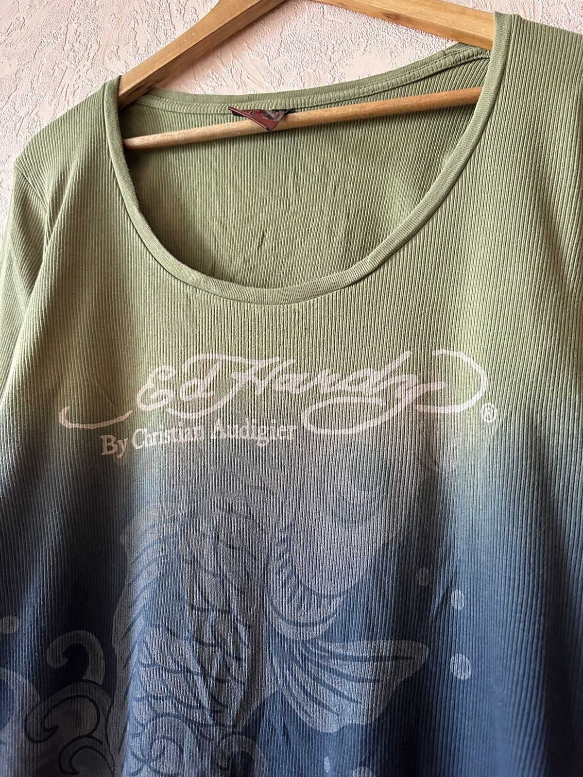 Ed Hardy Ed Hardy y2k USA Long Sleeve T Shirt Size L / US 10 / IT 46 - 2 Thumbnail