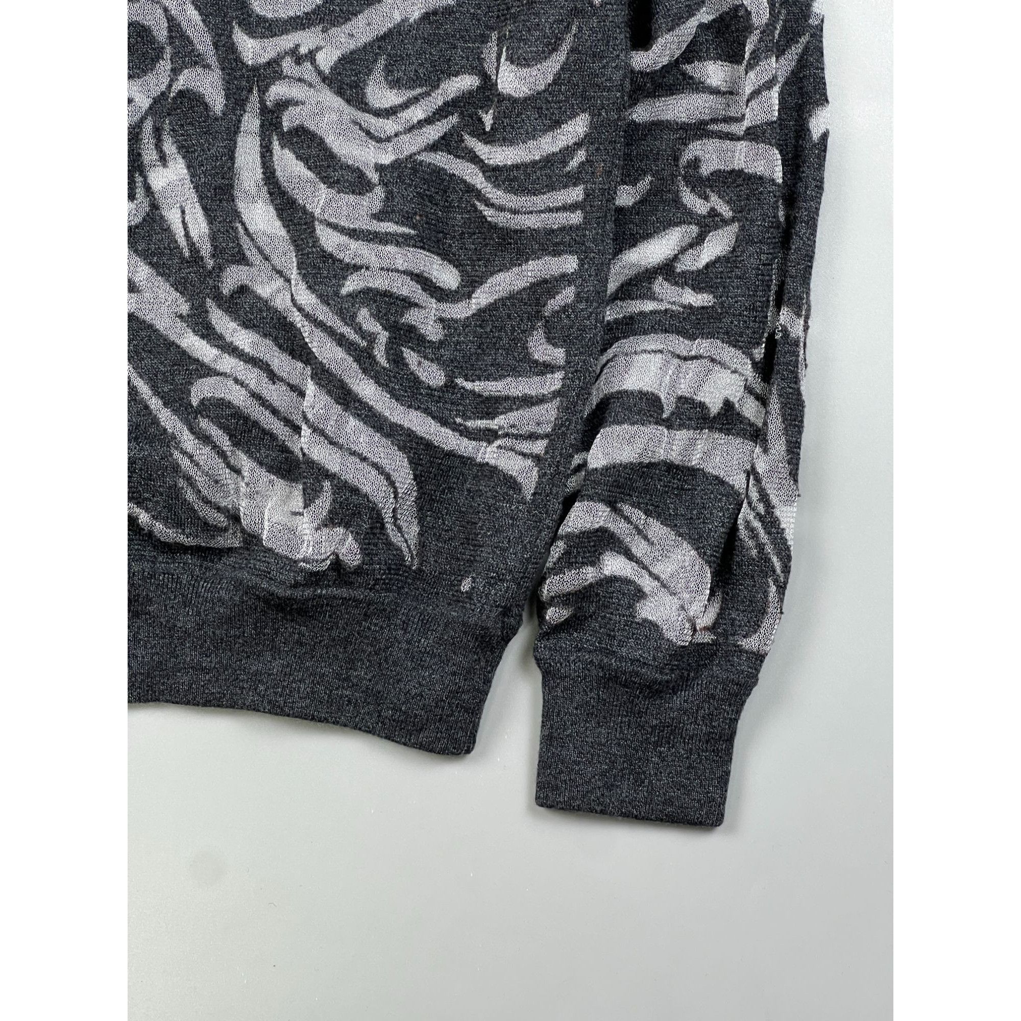 Alexander Wang Alexander Wang Transparent Knit Wool Sweatshirt (Y0748) Size S / US 4 / IT 40 - 2 Thumbnail