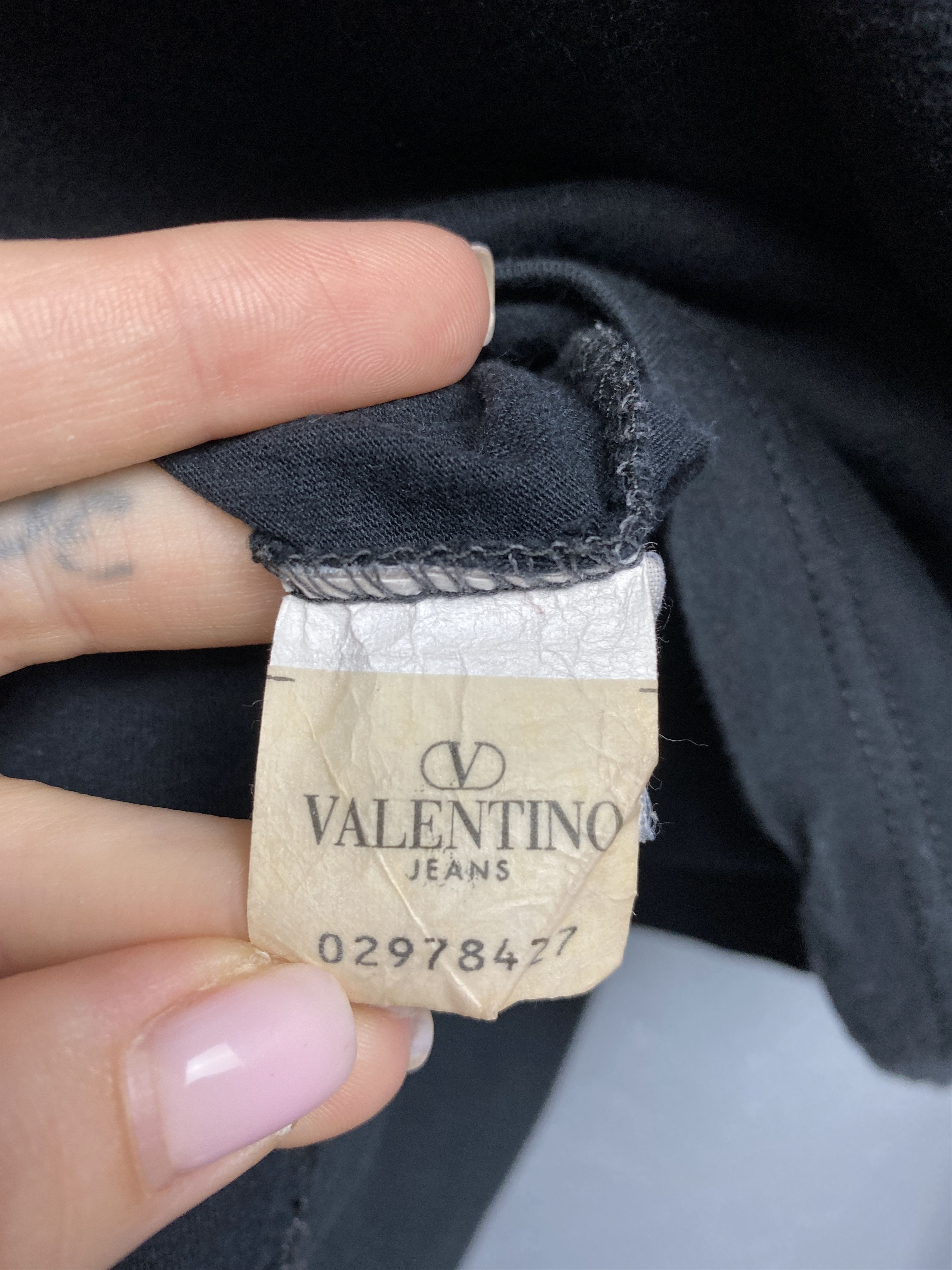 Valentino Valentino Jeans Vintage Mens Crew Neck T-Shirt Size US XXL / EU 58 / 5 - 6 Thumbnail